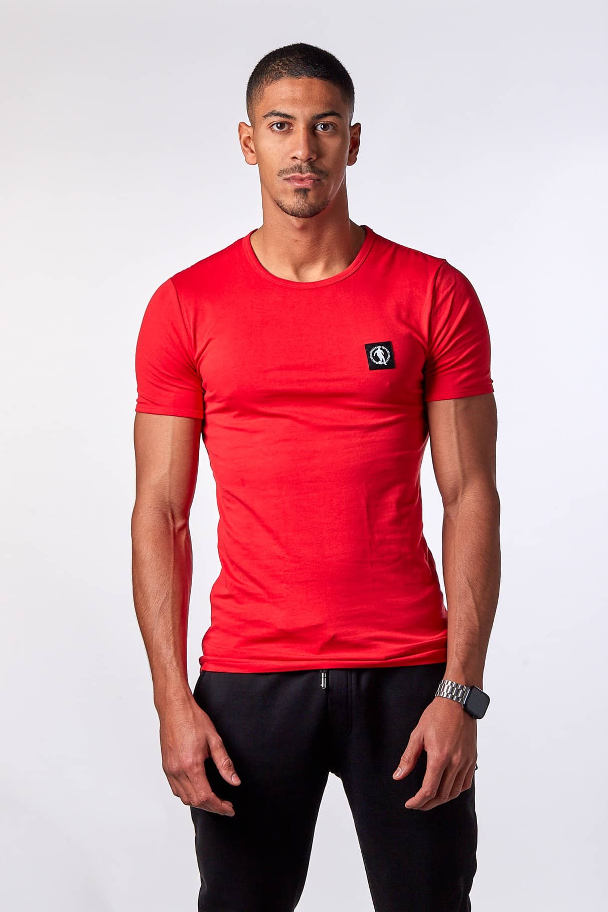 BIKKEMBERGS T-SHIRT BKK1UTS07SI RED UOMO