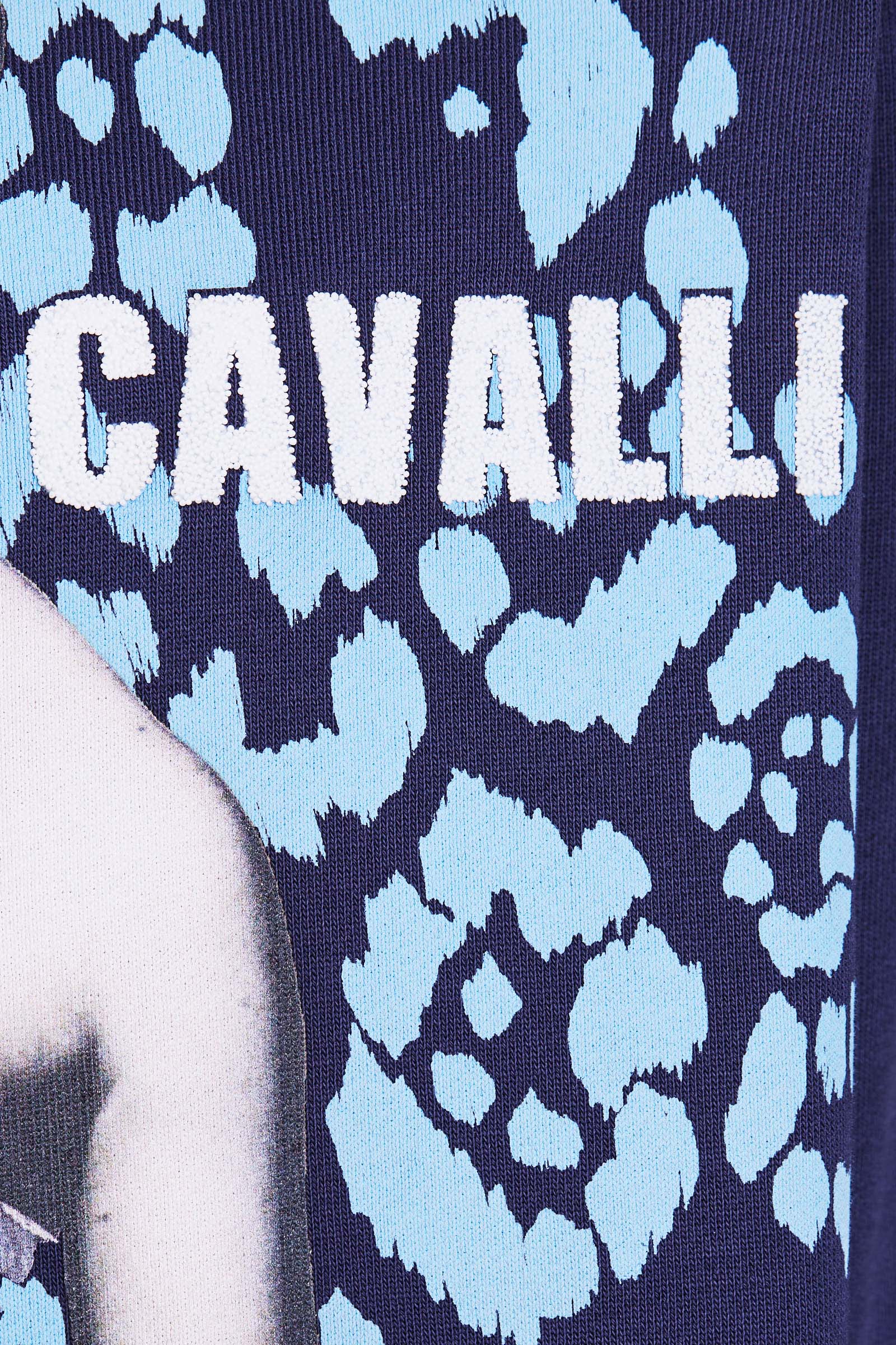 JUST CAVALLI FELPA S02GU0062 N25189 478 DONNA