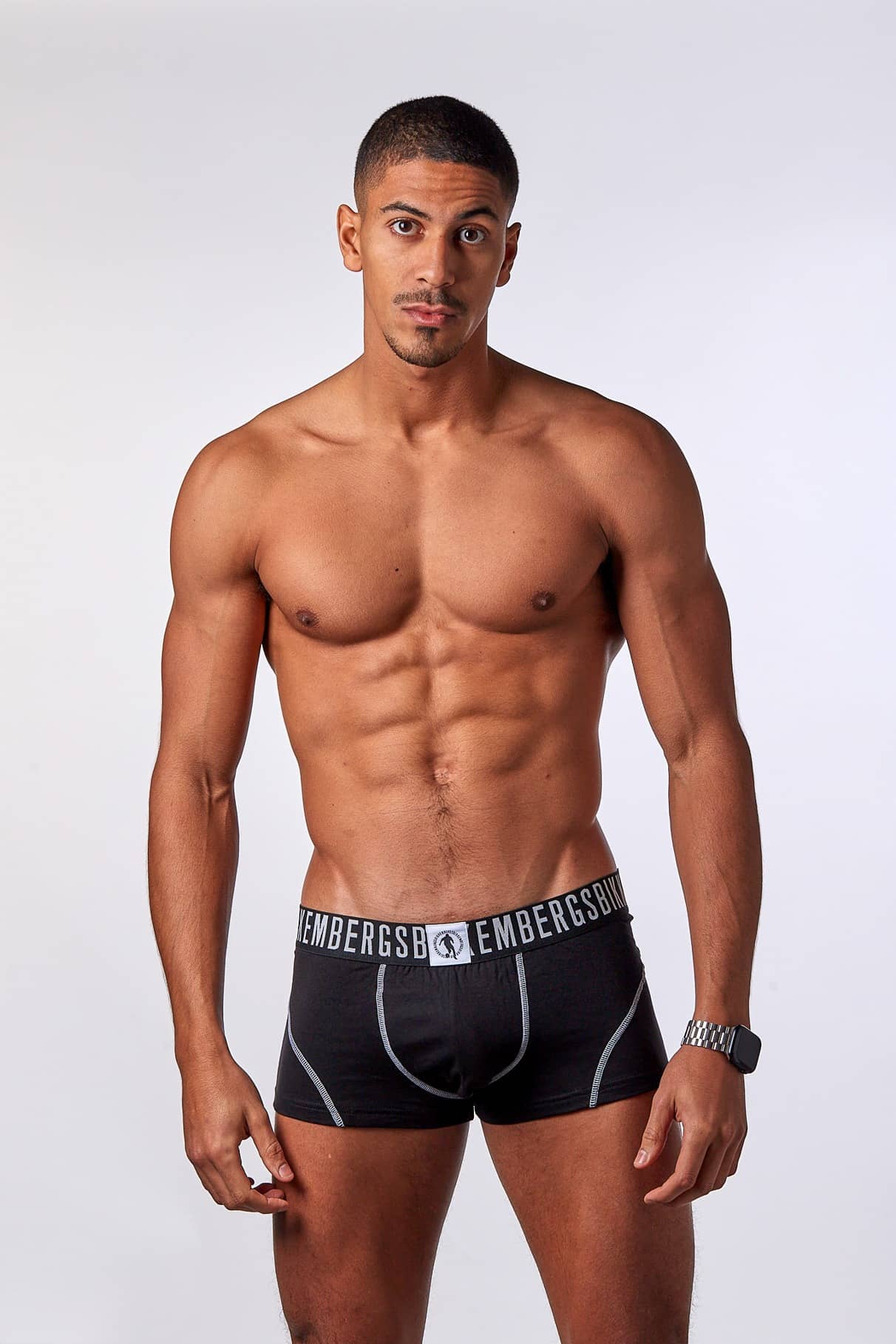 BIKKEMBERGS BOXER BKK1UTR06BI BLACK  BIPACK U