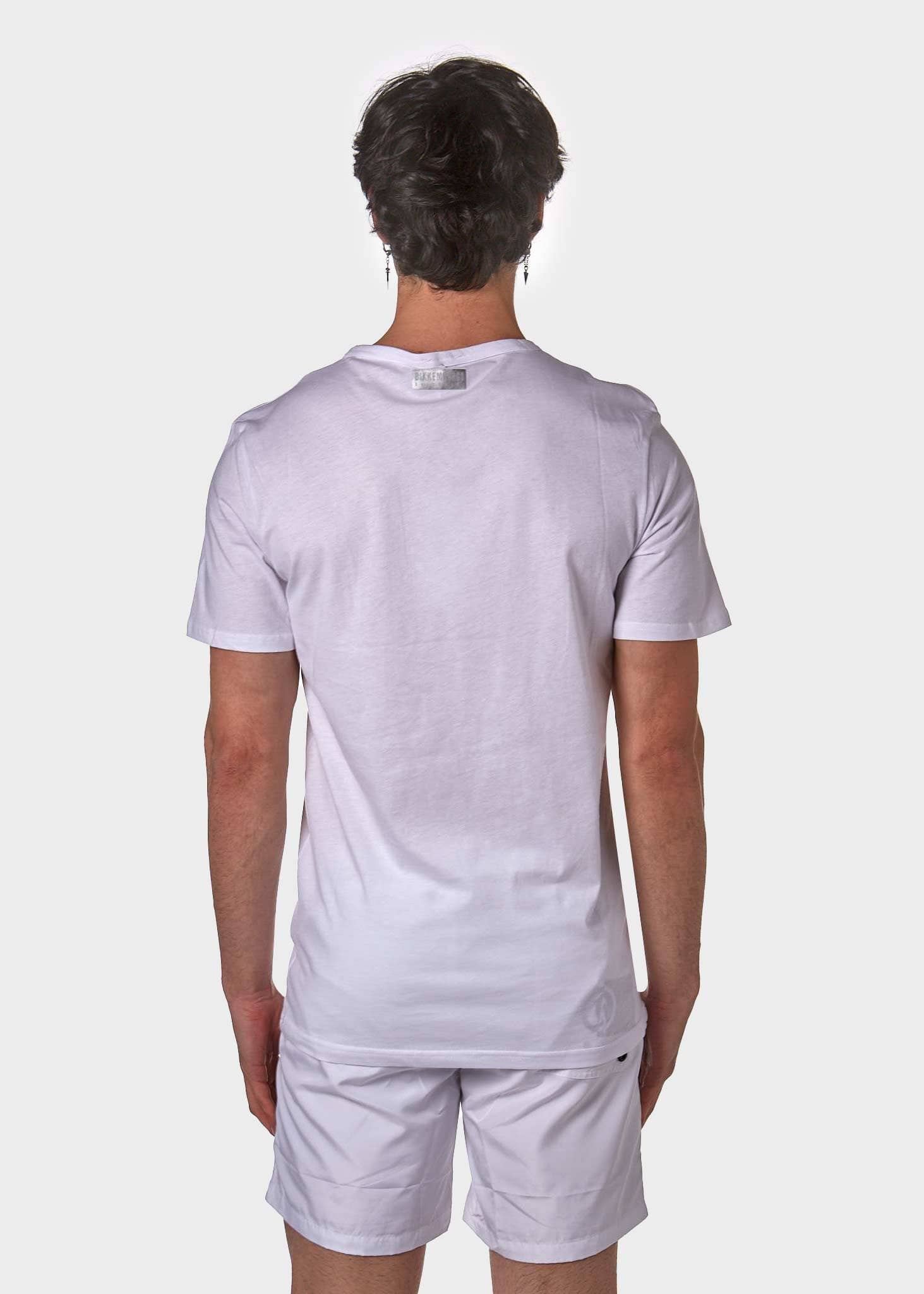 BIKKEMBERGS T-SHIRT BKK2MTS03 BIANCO UOMO