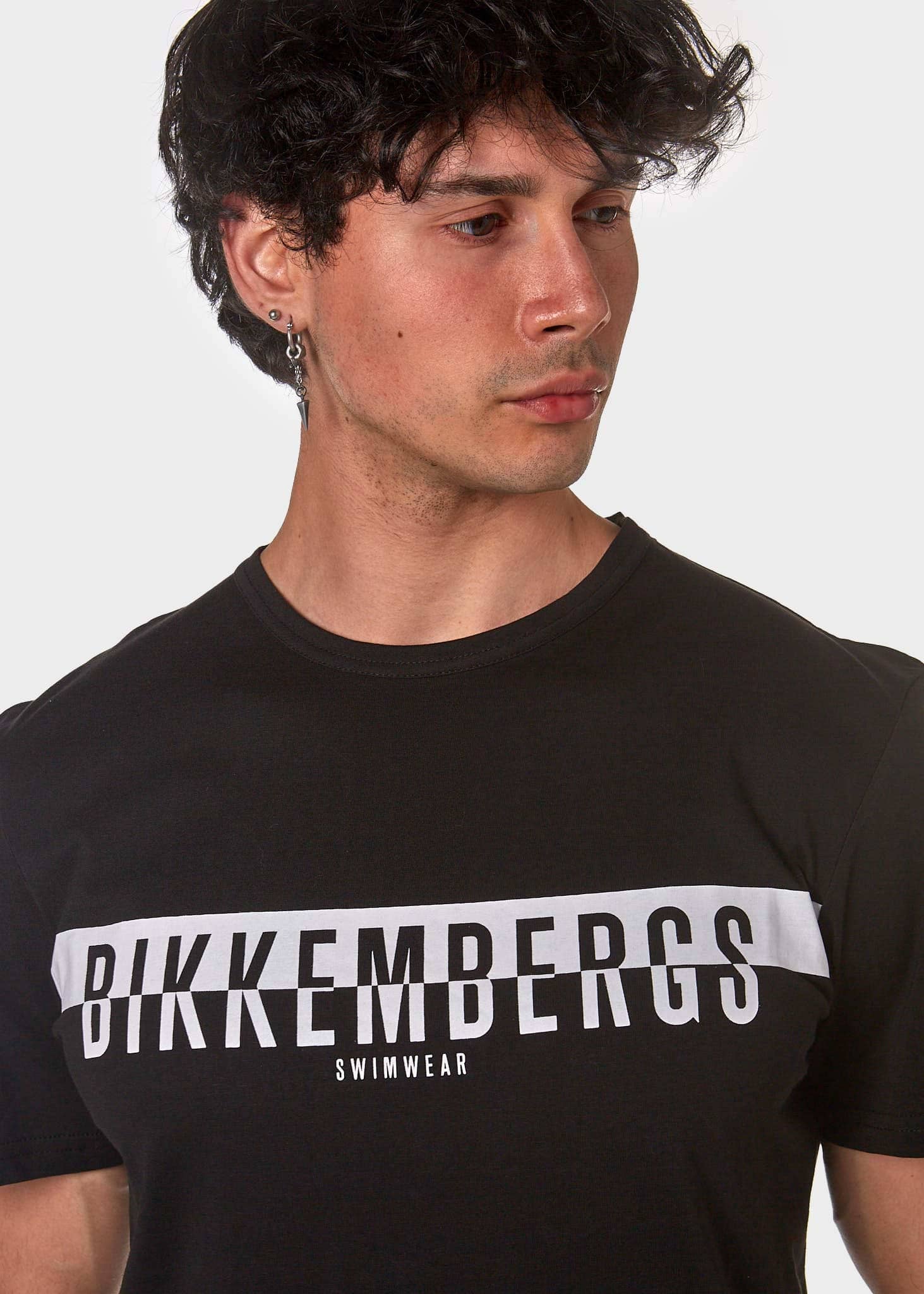 BIKKEMBERGS T-SHIRT BKK2MTS03 NERO UOMO