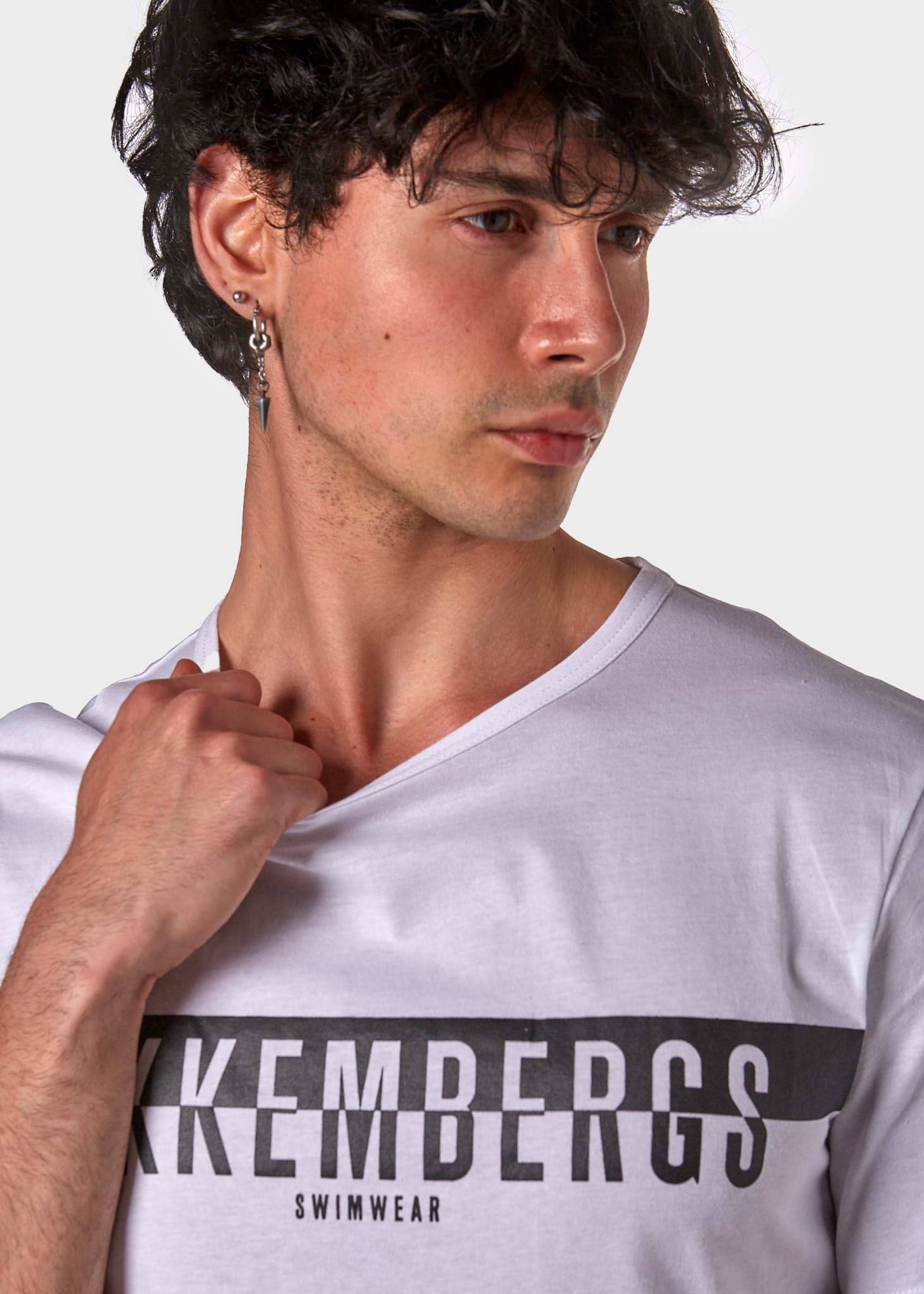 BIKKEMBERGS T-SHIRT BKK2MTS03 BIANCO UOMO