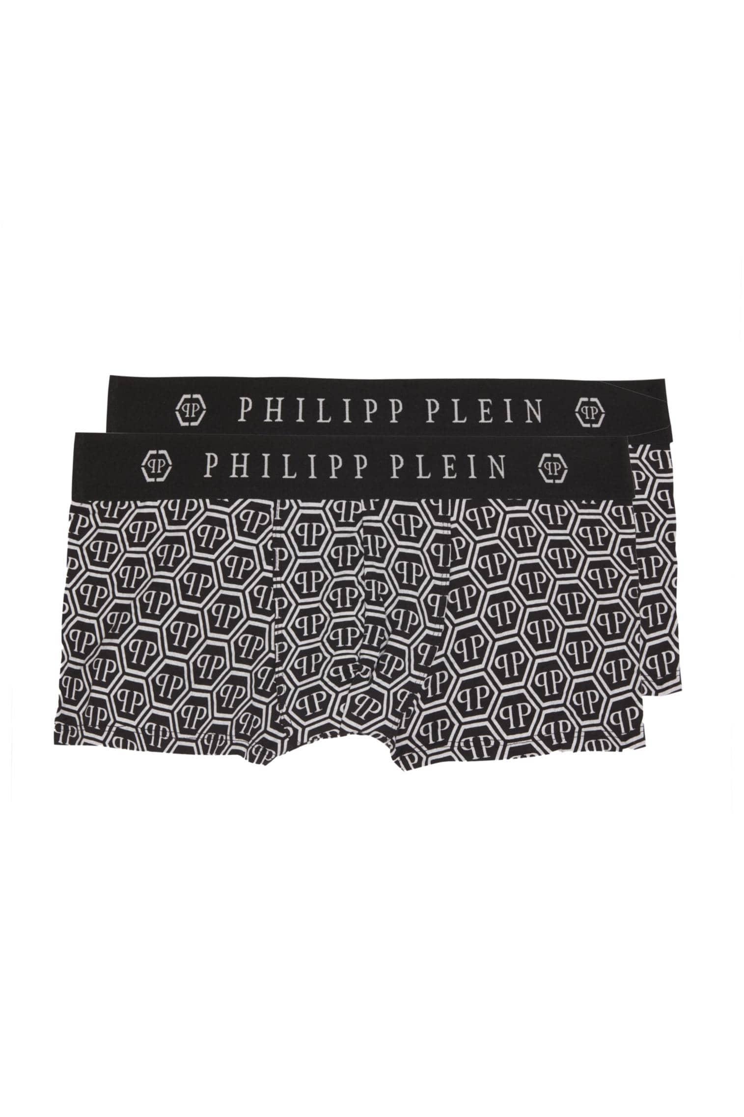 PHILIPP PLEIN BOXER UUPB41 99 NERO/BIANCO BIPACK U