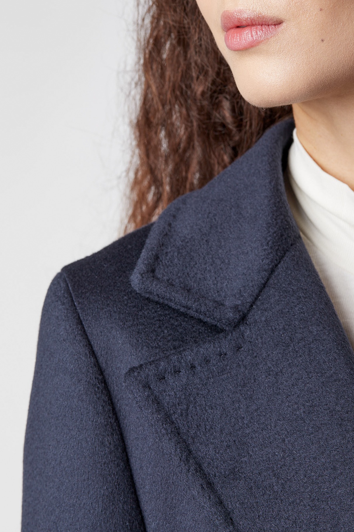 LOROPIANA TESSUTO CAPPOTTO 215610Z5 9353 BLUETTE DONNA