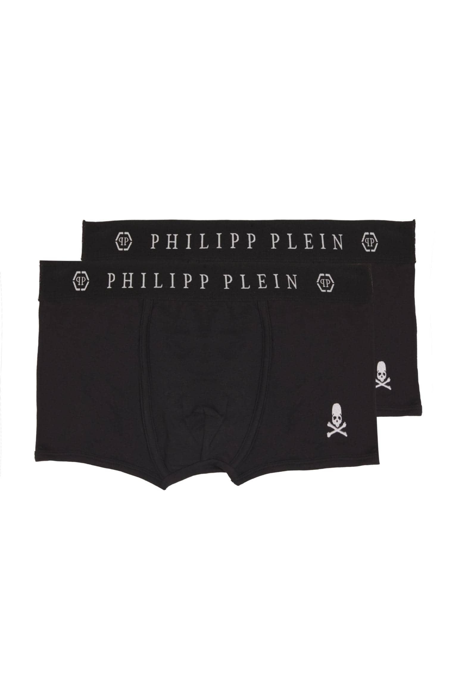 PHILIPP PLEIN BOXER UUPB01 99 NERO BIPACK UOMO