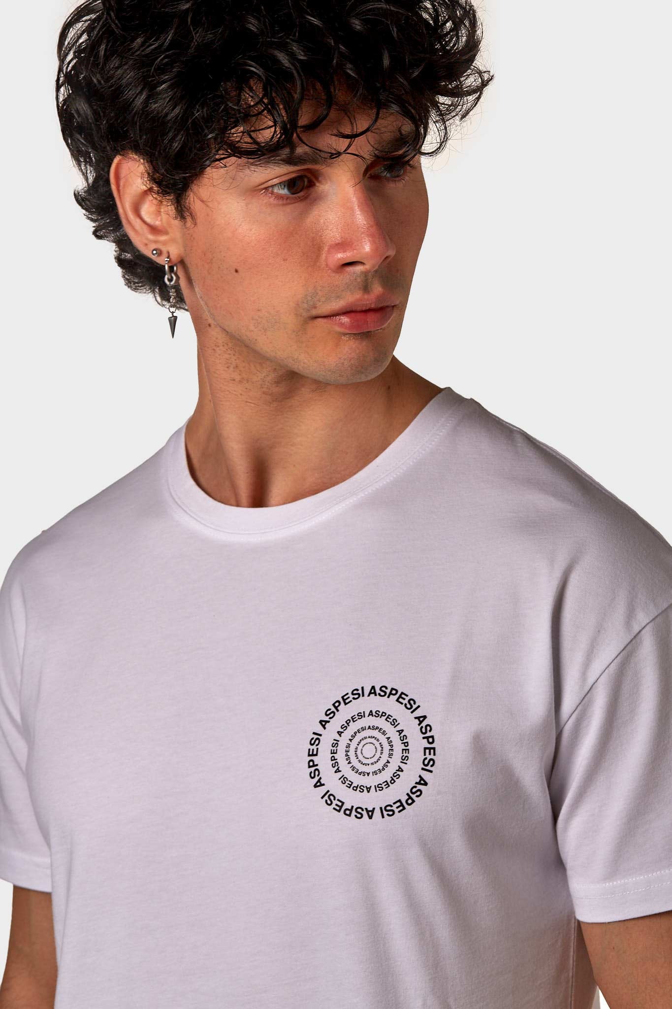 ASPESI T-SHIRT ASP1MTS01 BIANCO UOMO