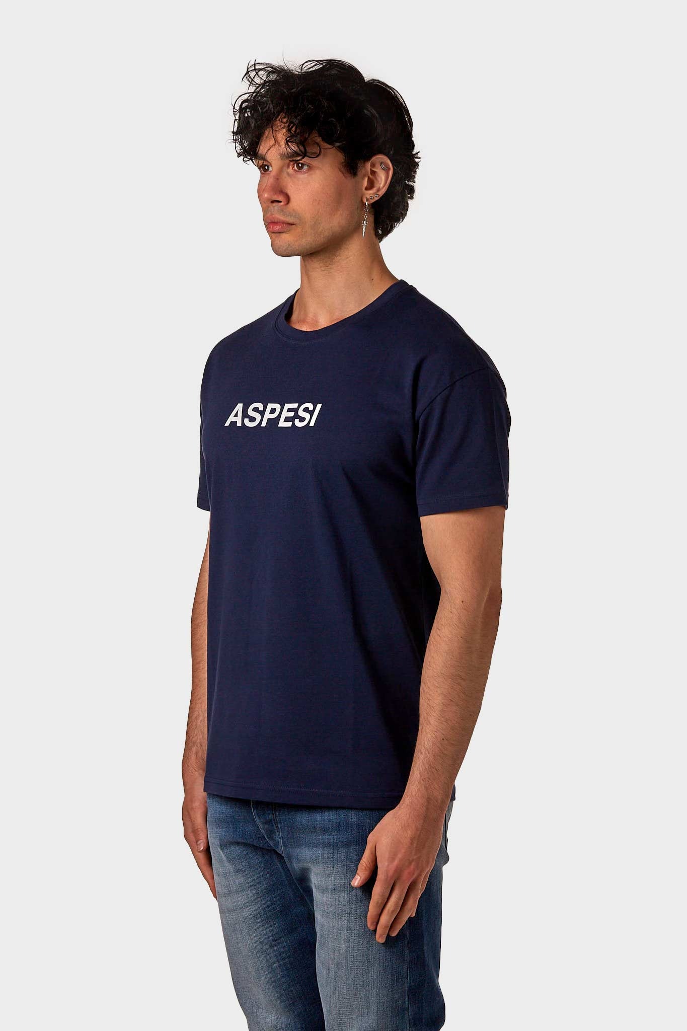 ASPESI T-SHIRT ASP1MTS02 NAVY UOMO