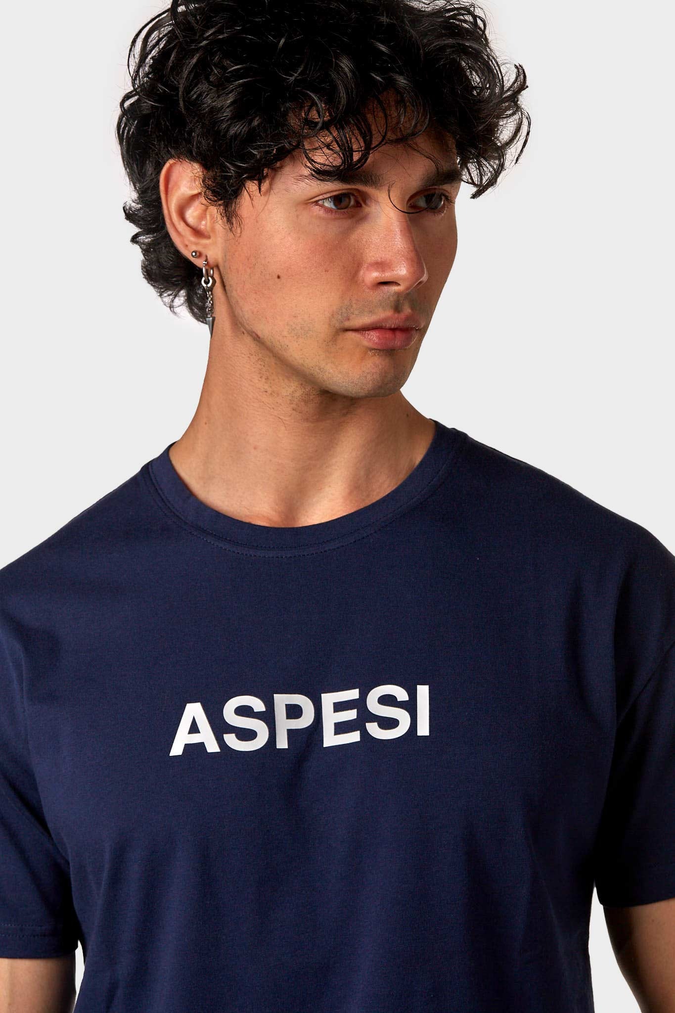 ASPESI T-SHIRT ASP1MTS02 NAVY UOMO