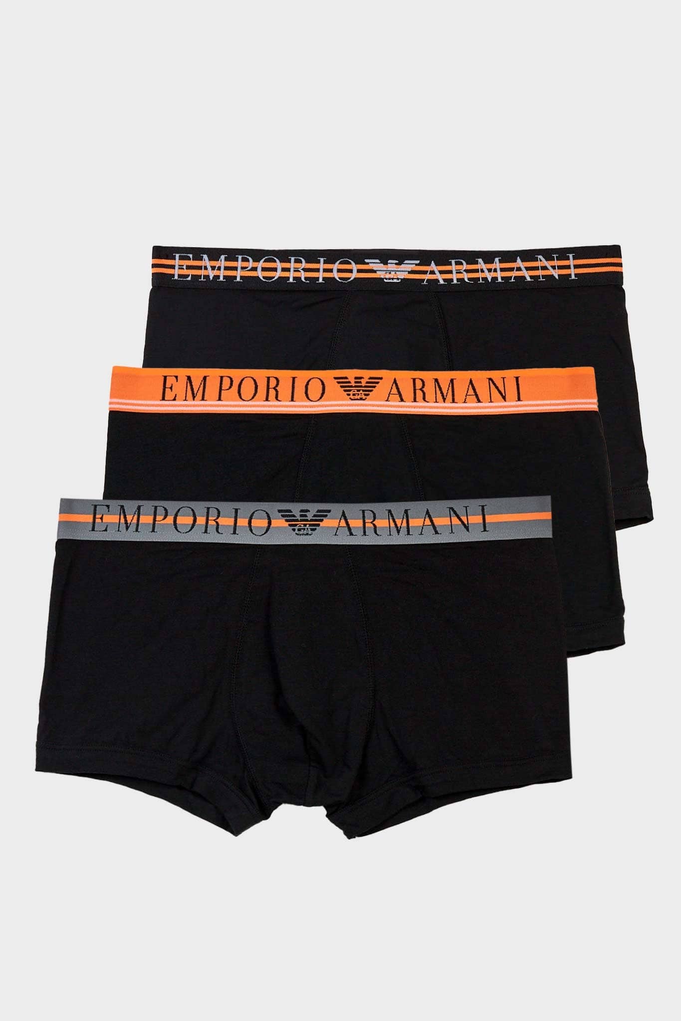 ARMANI BOXER 111357 3R723 50620 NERO/NERO/NERO TRIPACK U