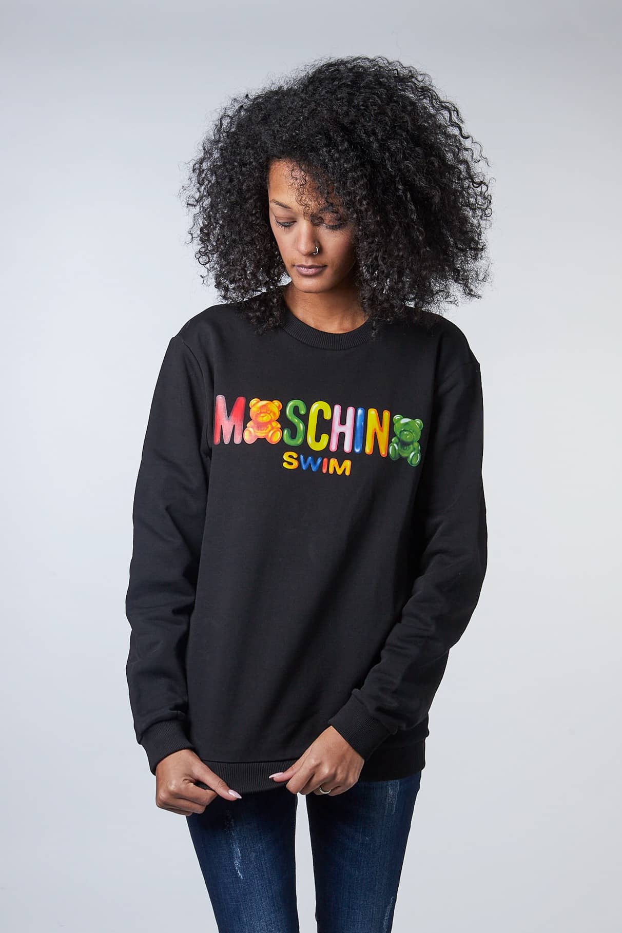 MOSCHINO COUTURE FELPA A1701 2318 555 UOMO