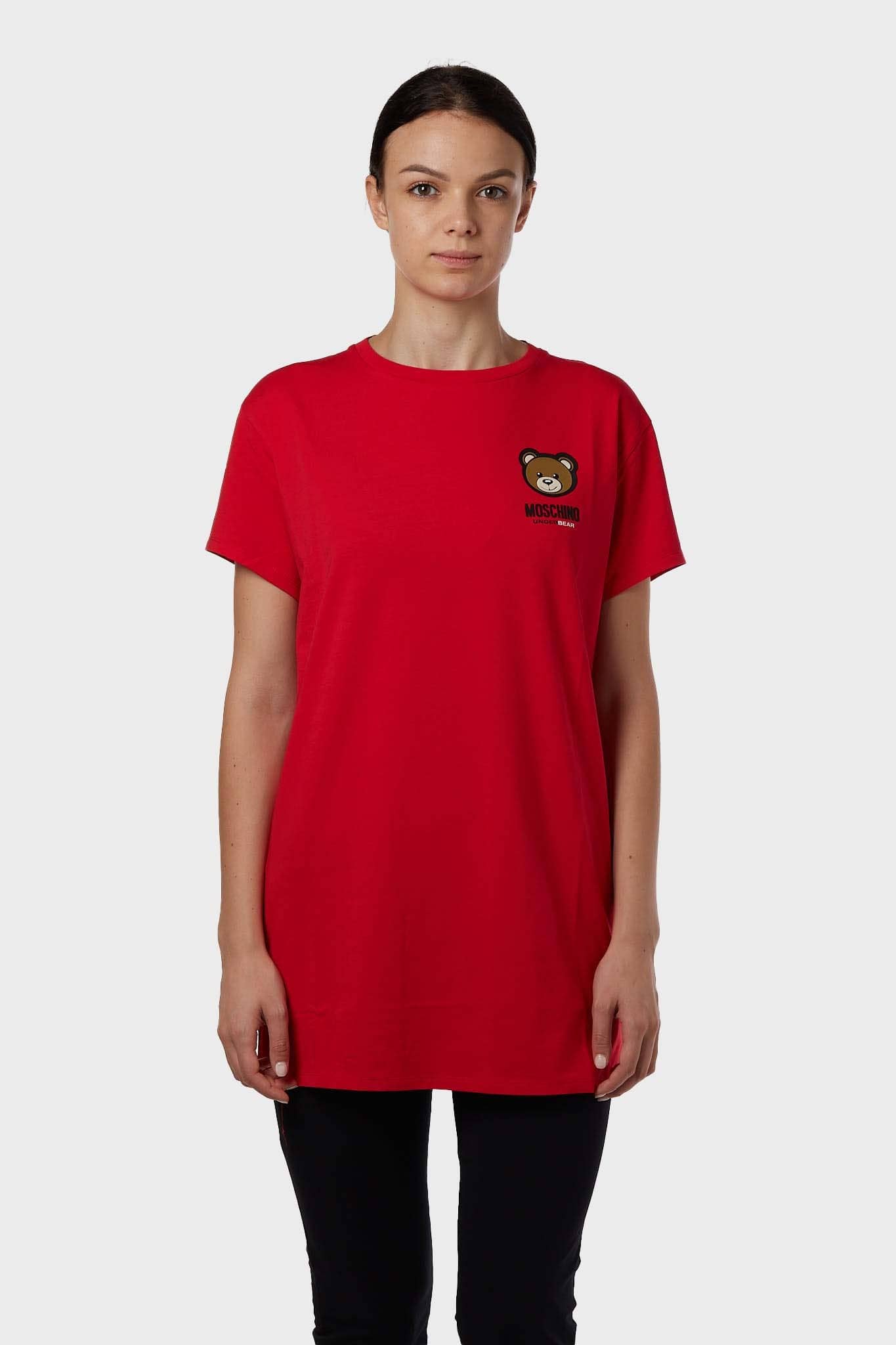 MOSCHINO T-SHIRT A0790 4410 116 ROSSO DONNA