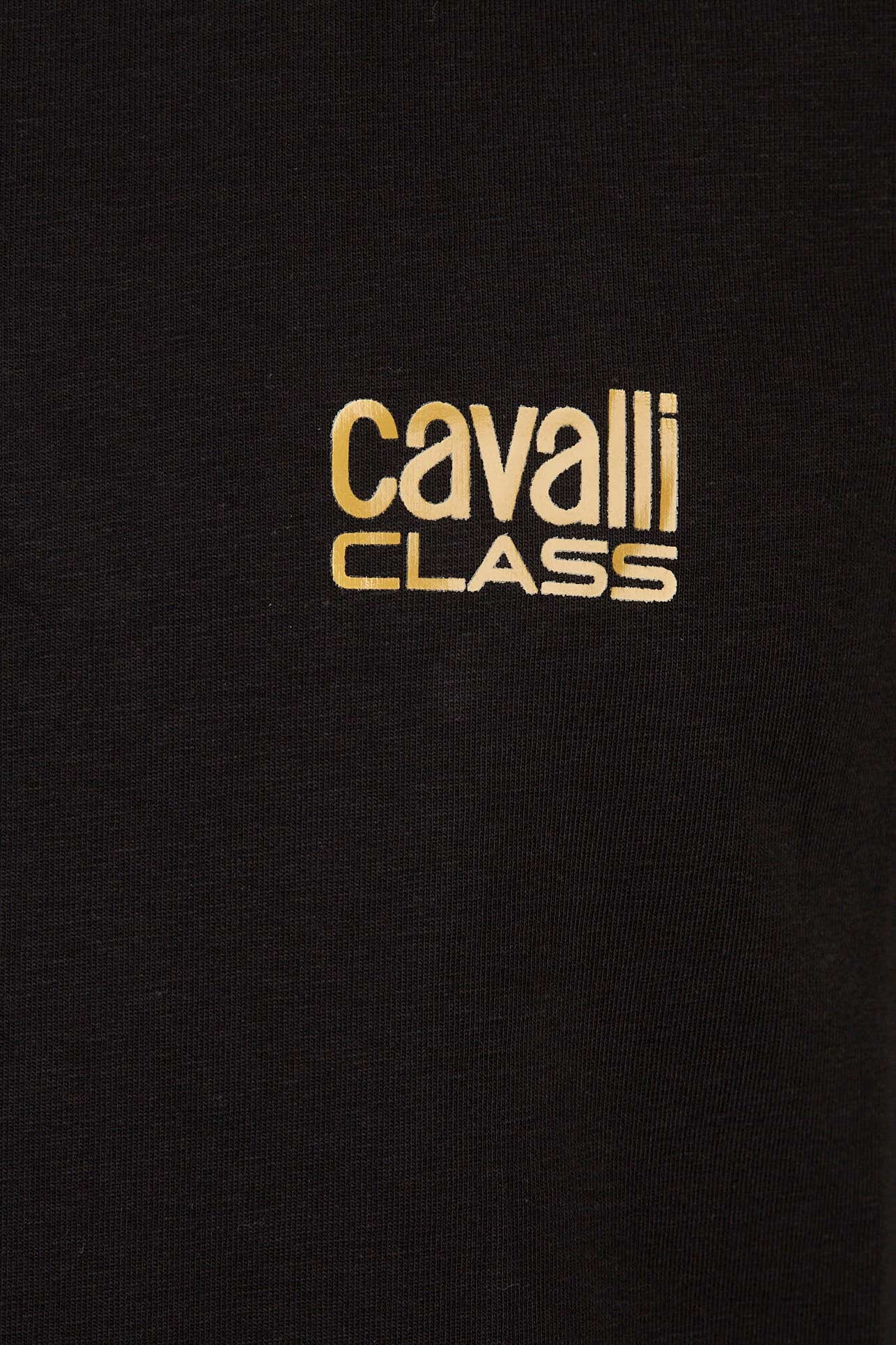 CAVALLI CLASS T-SHIRT QXO03D JD003 NERO UOMO