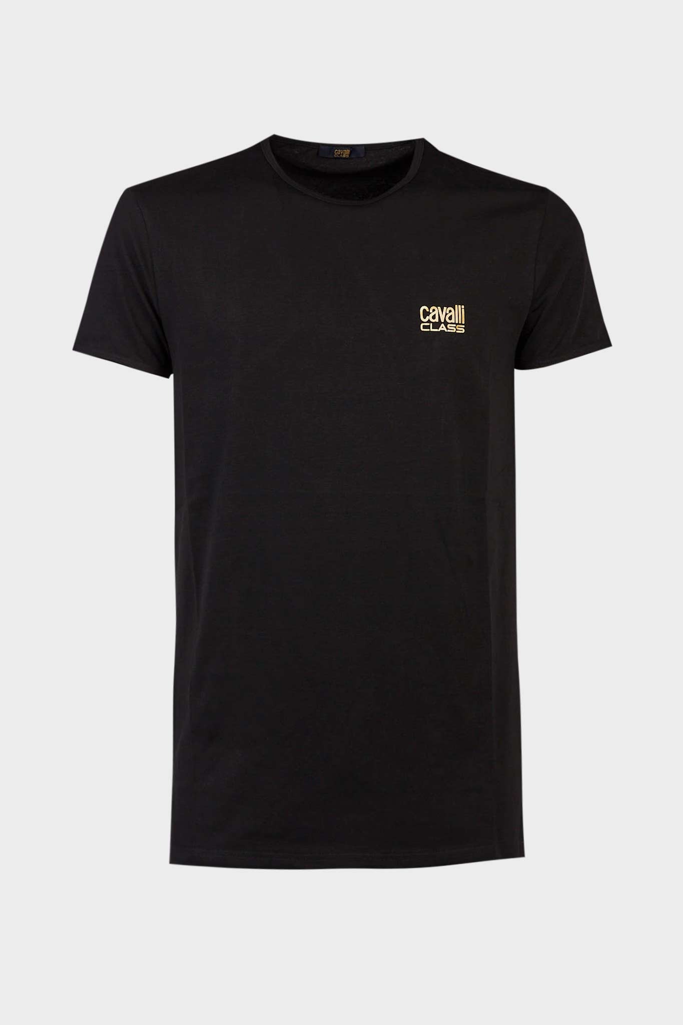 CAVALLI CLASS T-SHIRT QXO03D JD003 NERO UOMO