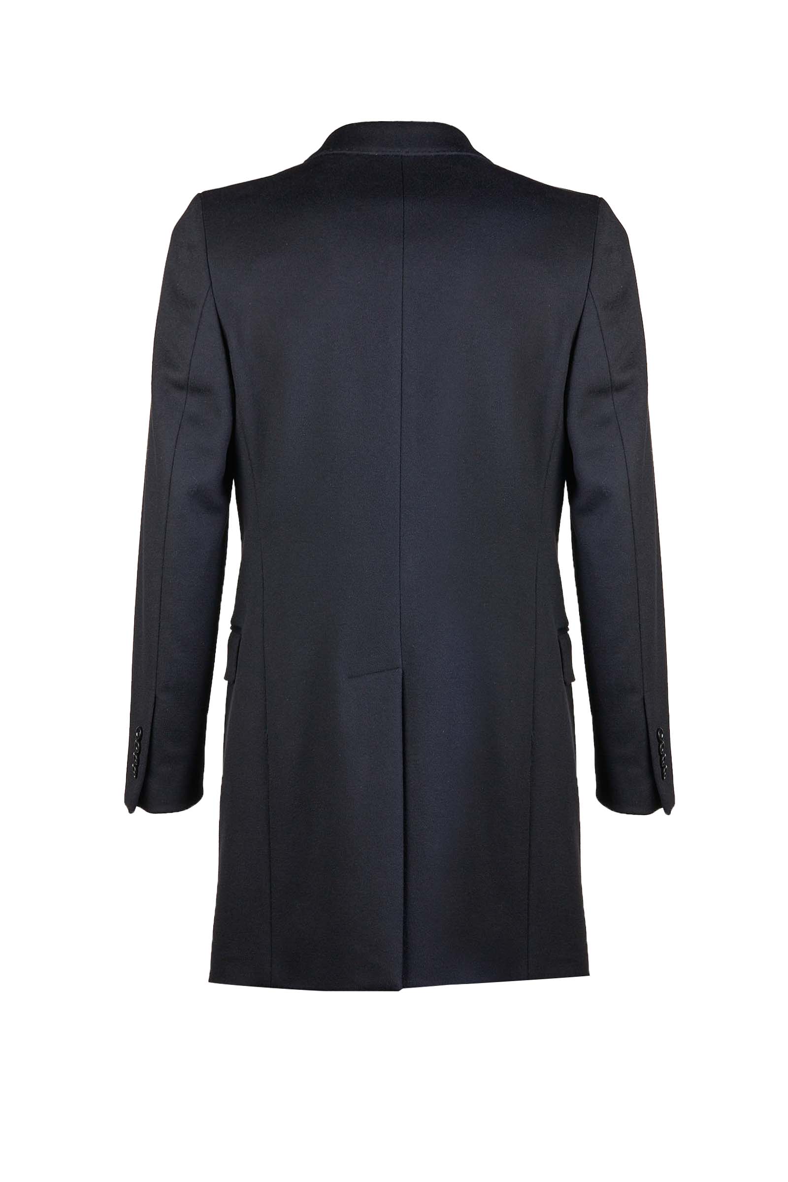 TESSUTO LOROPIANA CAPPOTTO 735805M6 9351 NERO UOMO