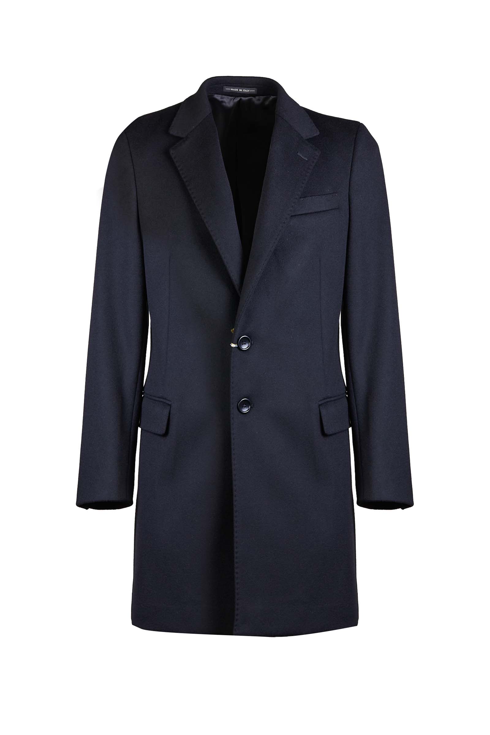 TESSUTO LOROPIANA CAPPOTTO 735805M6 9351 NERO UOMO