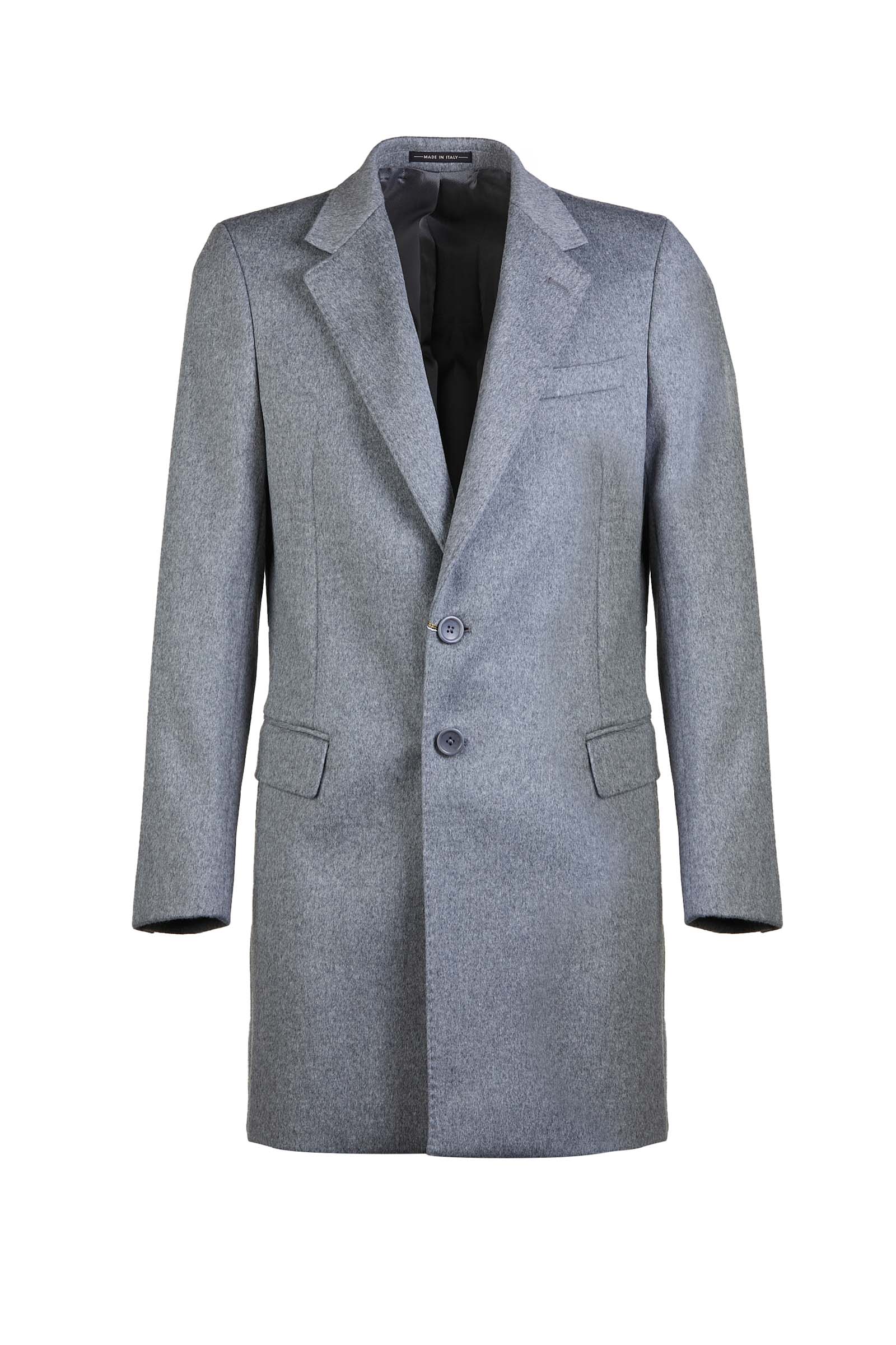 TESSUTO LOROPIANA CAPPOTTO 735805M6 9371 GRIGIO MELANGE UOMO