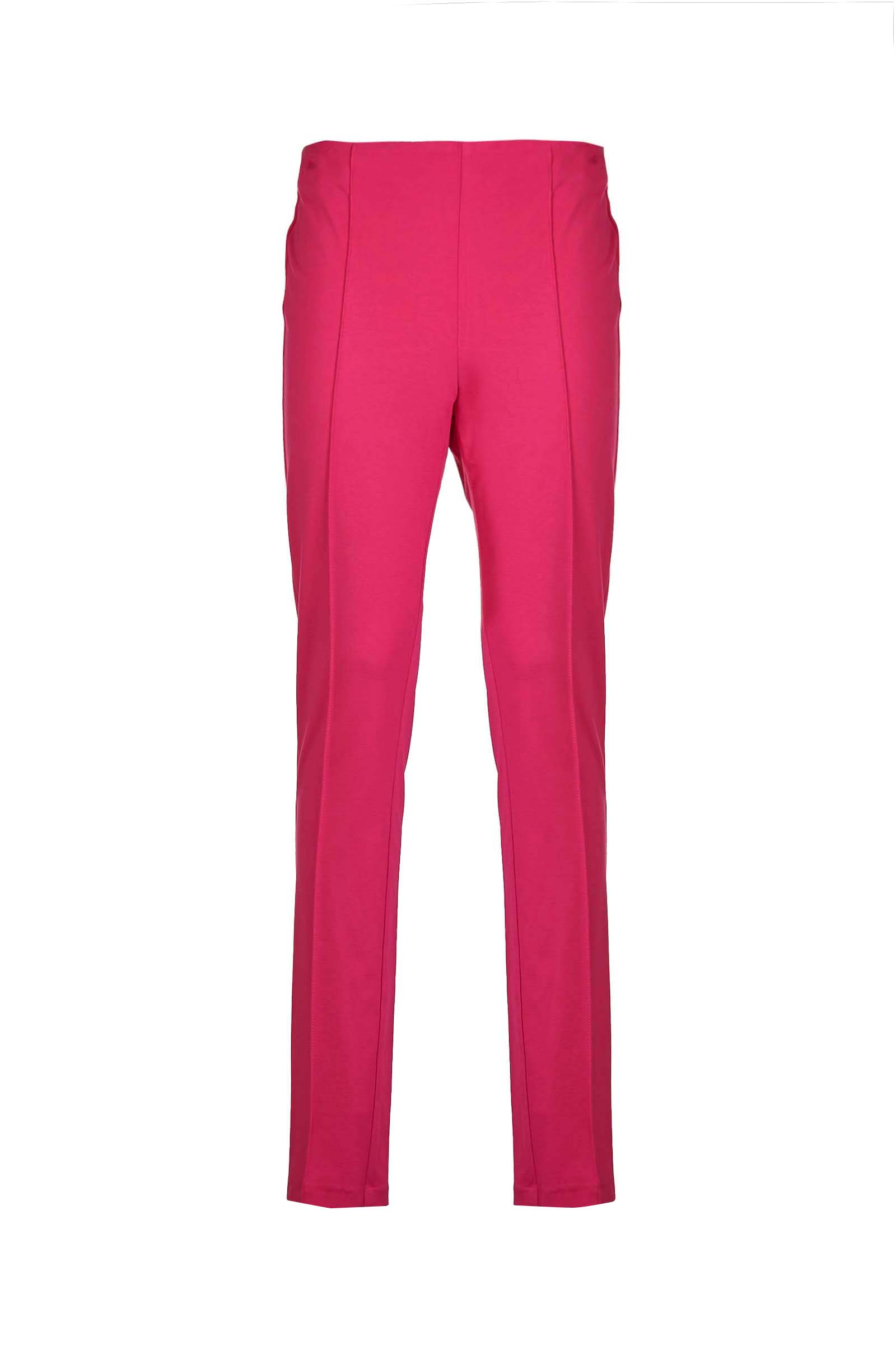 CRISTINA EFFE PANTALONE LEGGINS P12510 VERDE-FUXIA-BIANCO-NERO DONNA