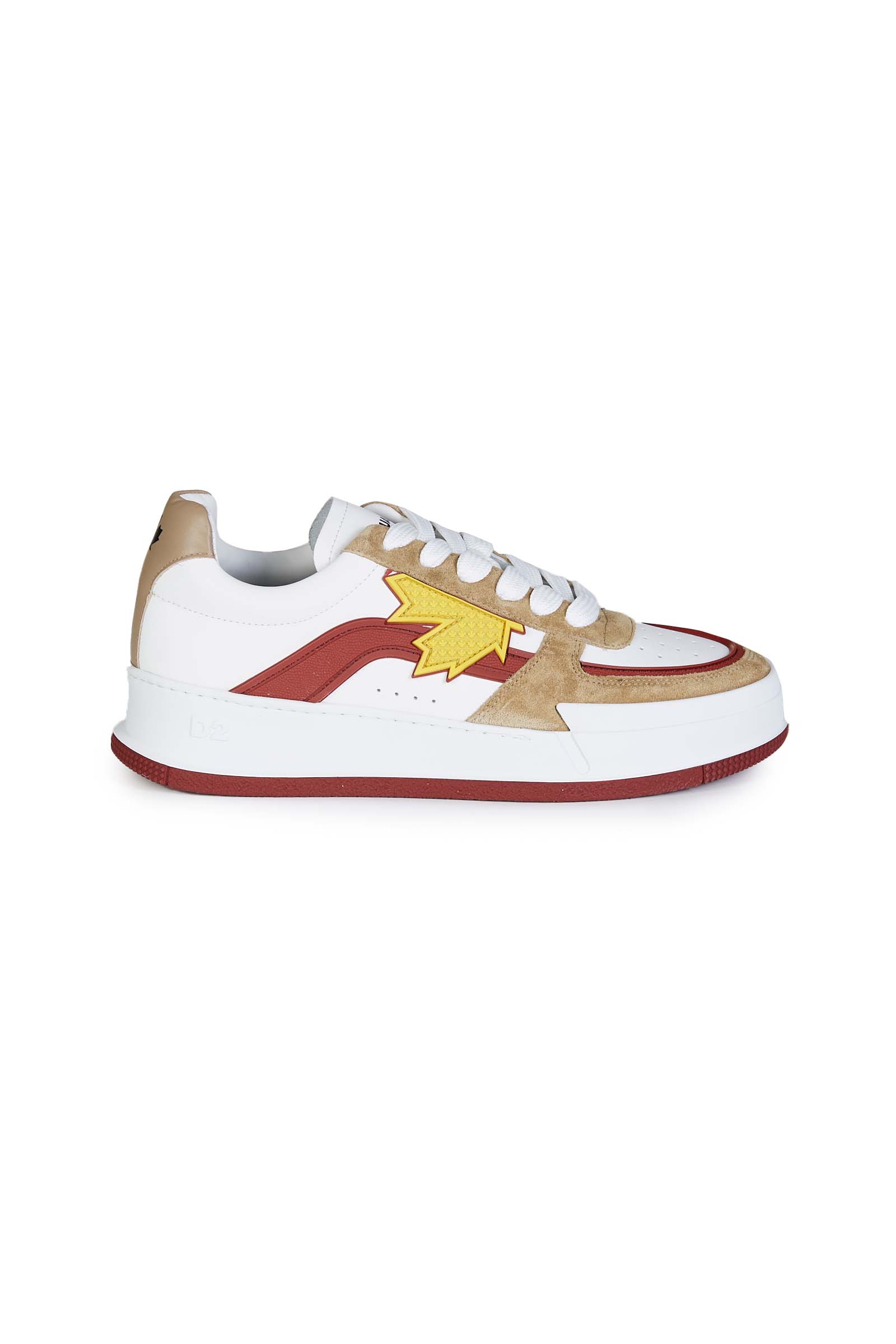 DSQUARED SCARPE SNM0246 01506236 M2872 BIANCO UOMO