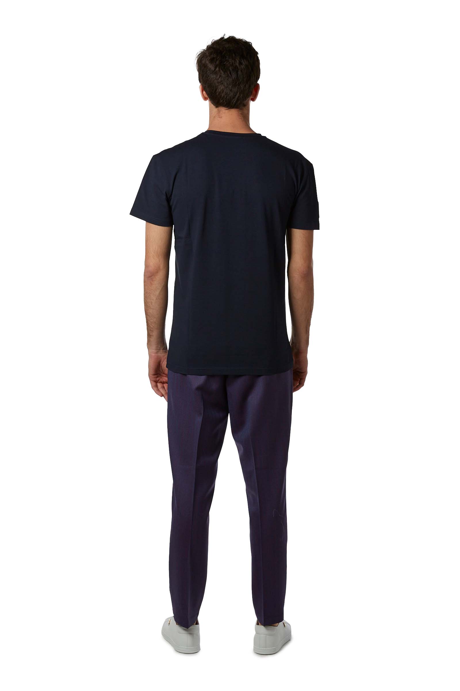 A. DELL'ACQUA PANTALONI AD7638 A0286R 47 VIOLA UOMO