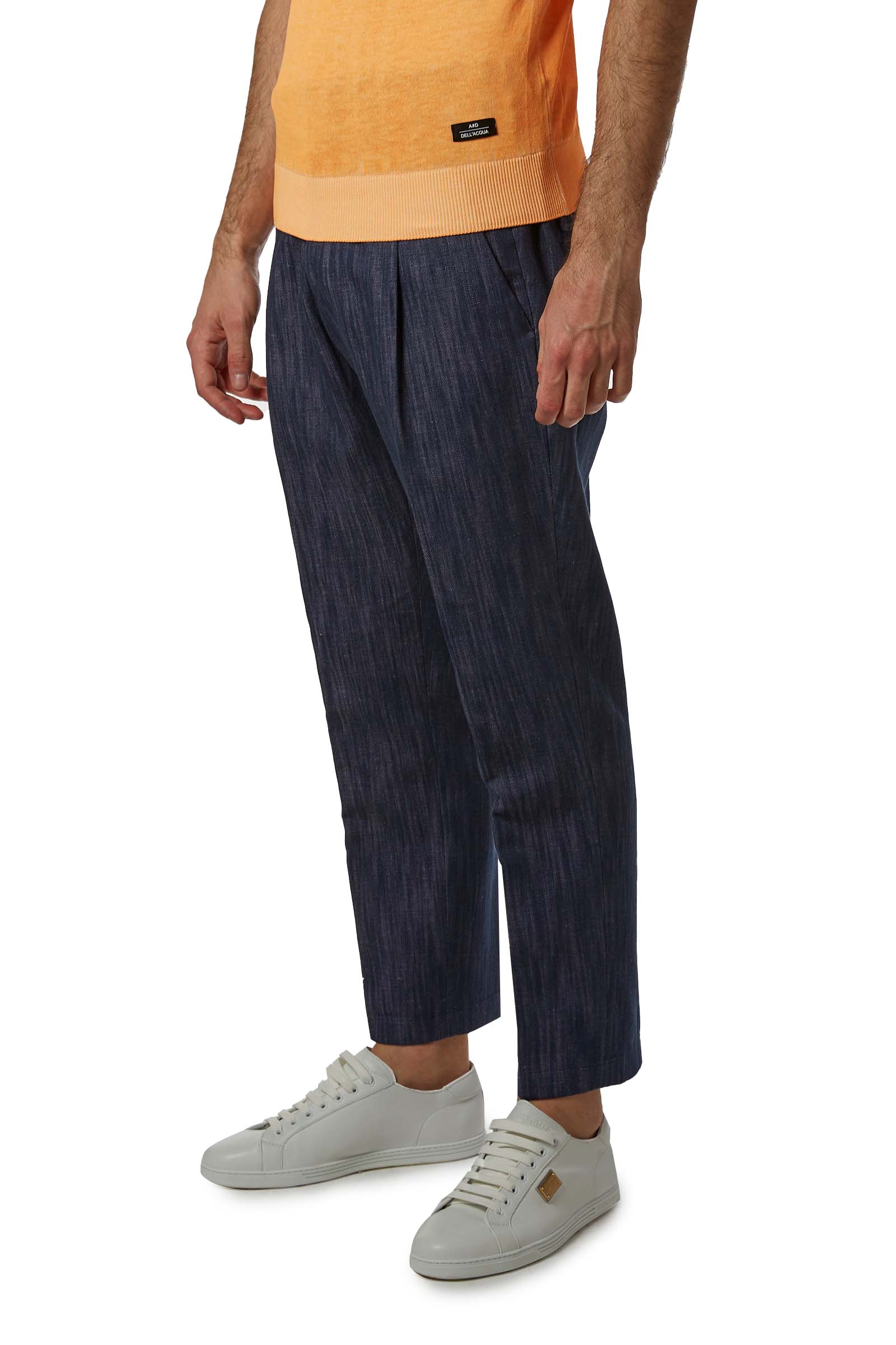 A. DELL'ACQUA PANTALONI AD7310 G0247 48 VIOLA UOMO