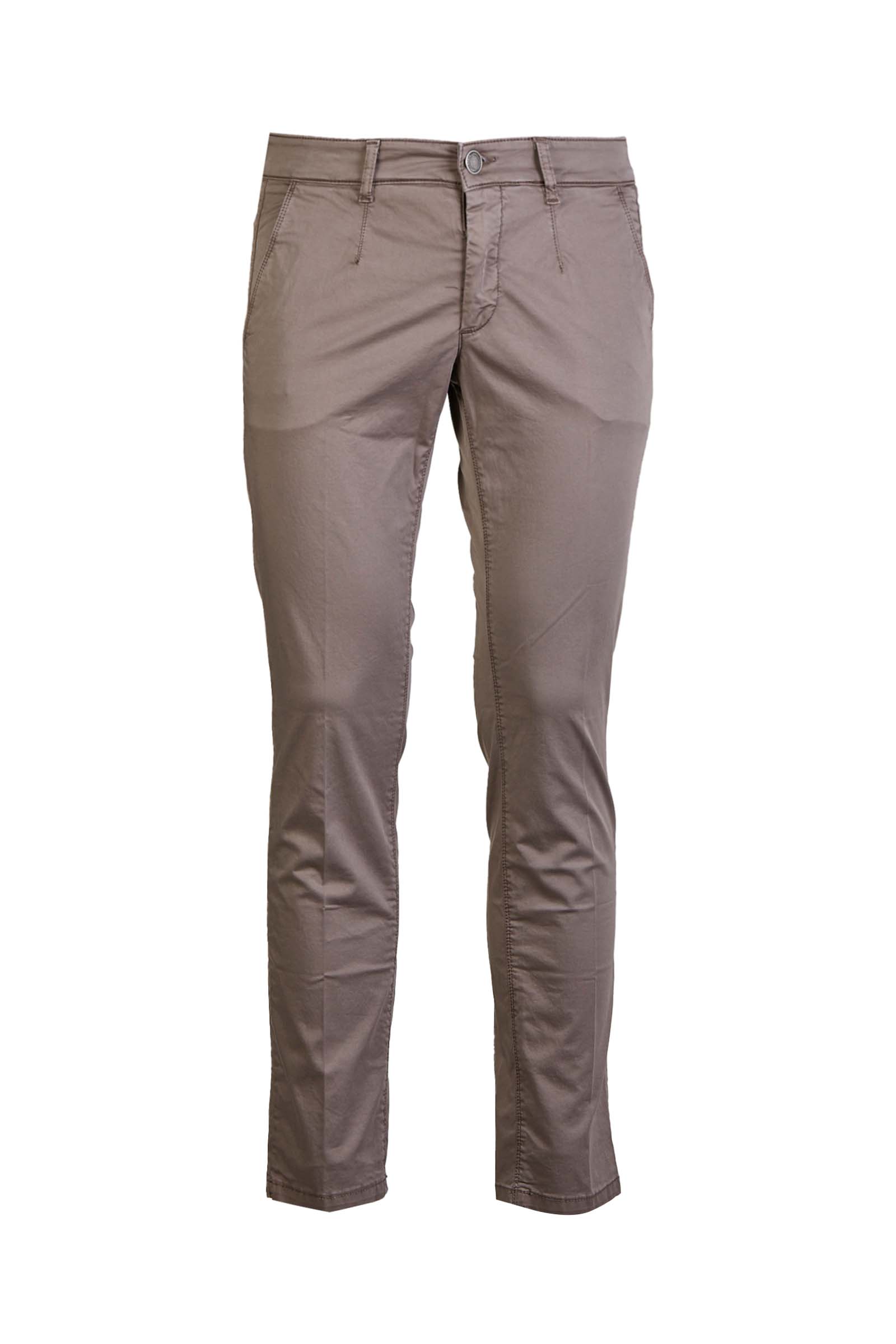 A. DELL'ACQUA PANTALONI AD7107WA T1150ELT 69 FANGO UOMO