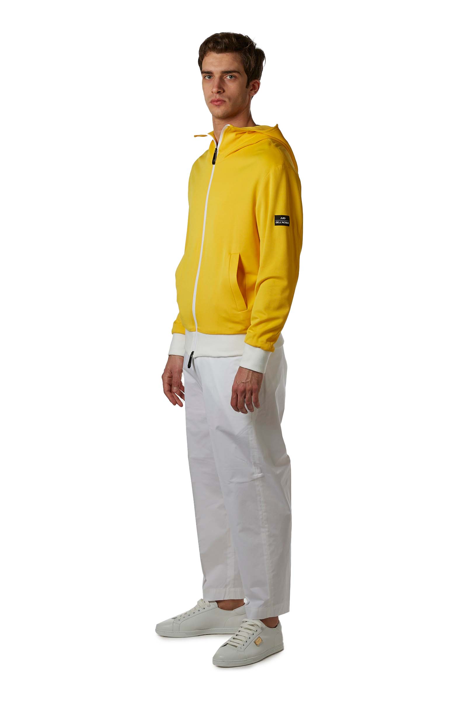 A.DELL'ACQUA PANTALONI AD7339 P0083E 10 BIANCO UOMO