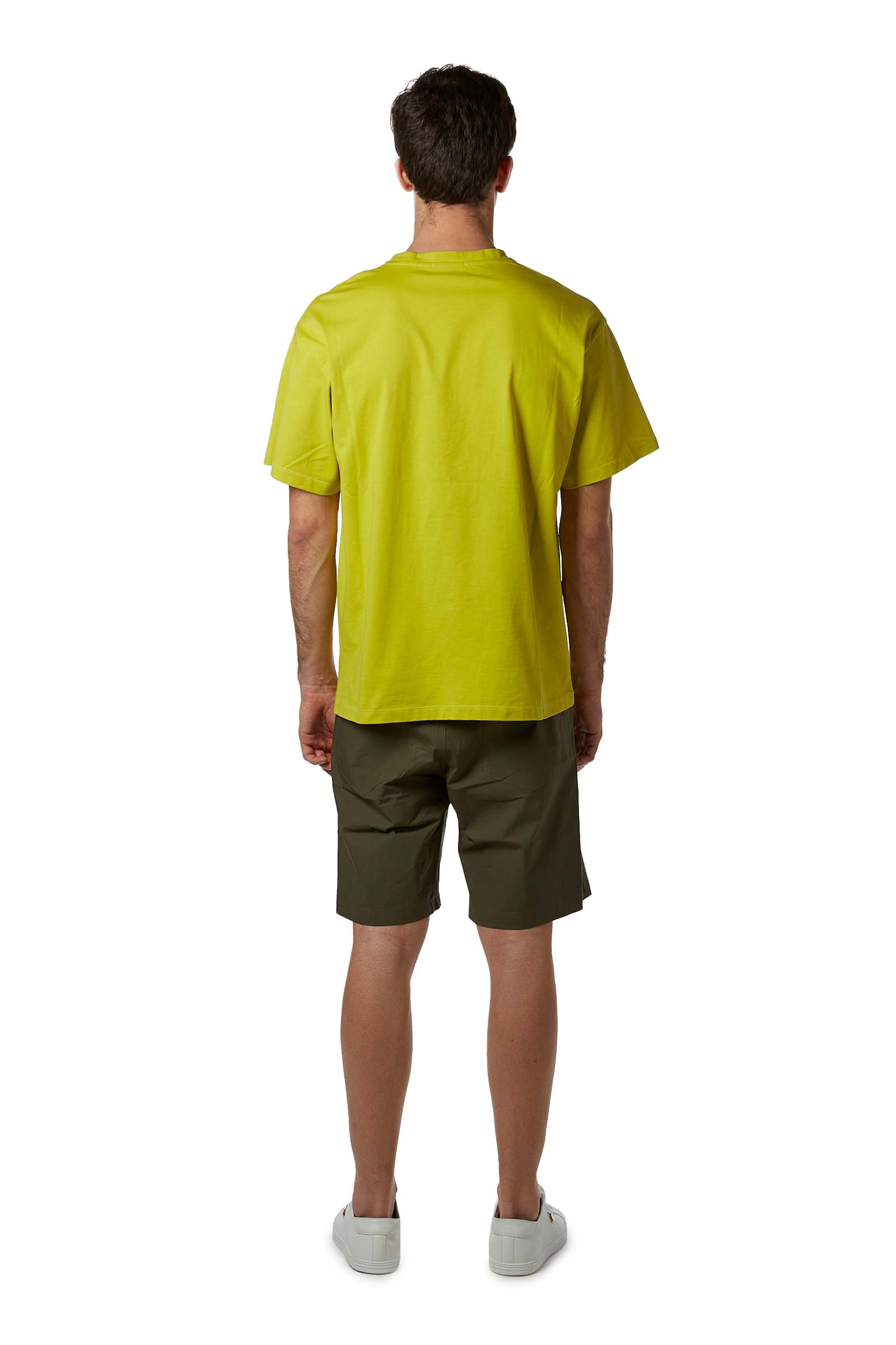 A. DELL'ACQUA T-SHIRT AD00083 M0236 20 GIALLO UOMO