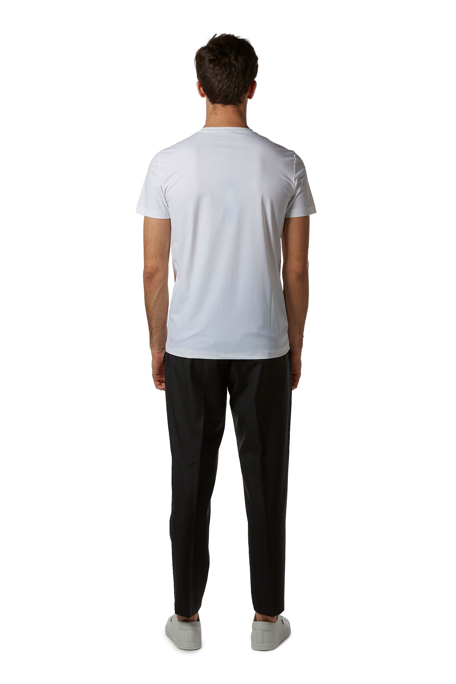 A. DELL'ACQUA T-SHIRT AD00059R C0219E 10 BIANCO UOMO