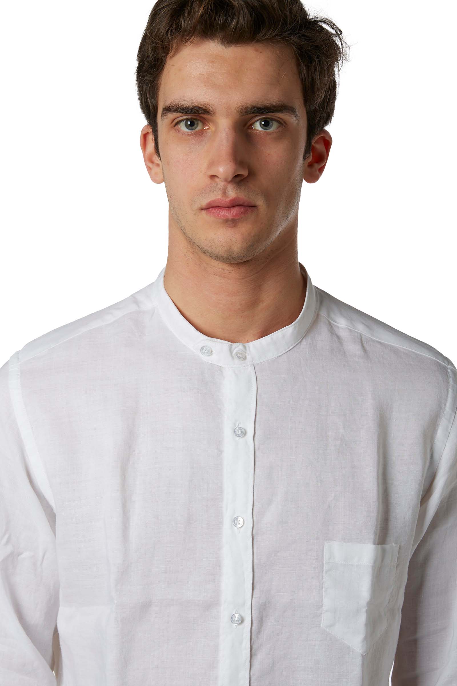 A. DELL'ACQUA CAMICIA AD4019W C0050LT 10 BIANCO UOMO