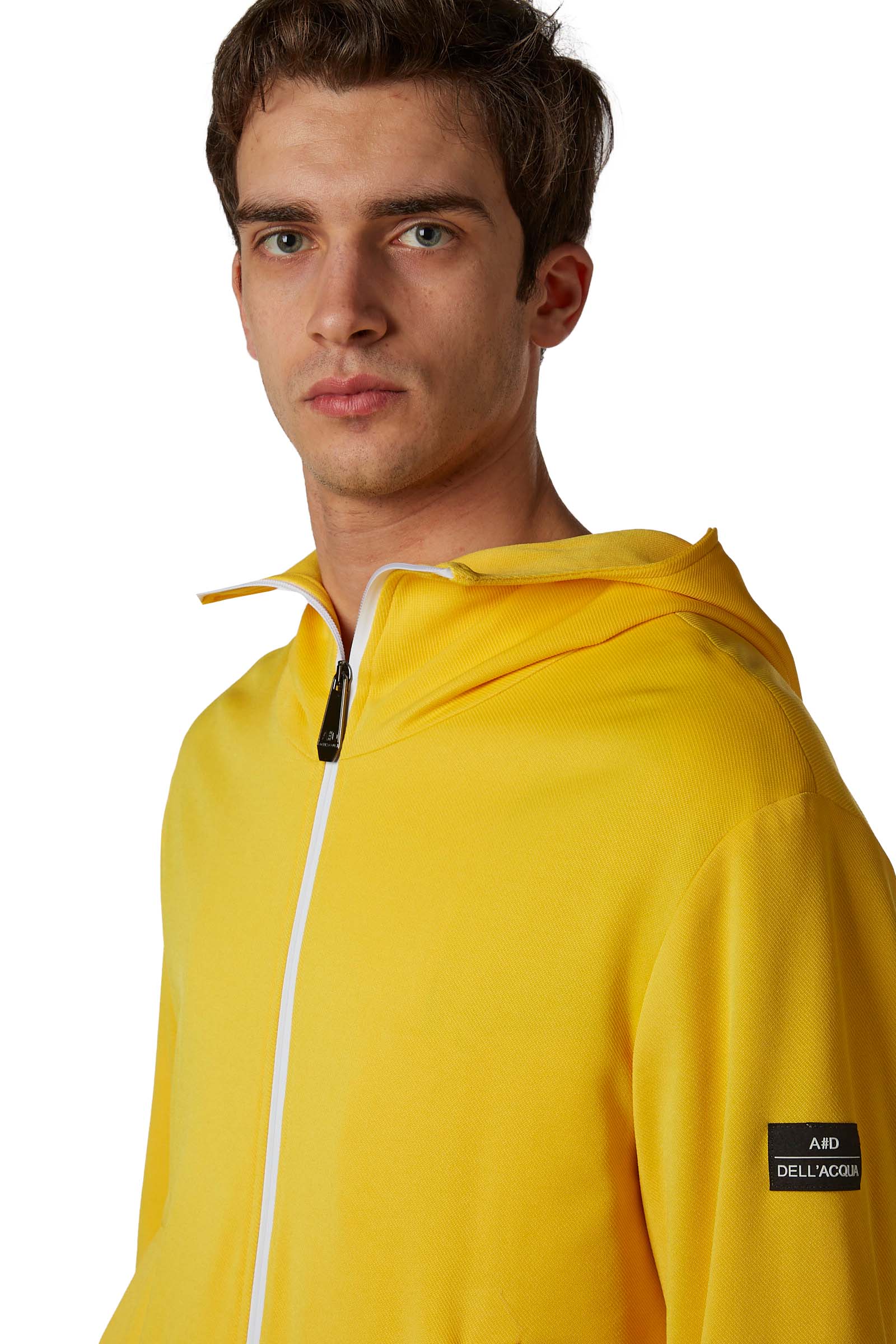 A. DELL'ACQUA FELPA AD3929J G0305EJ 20 GIALLO UOMO