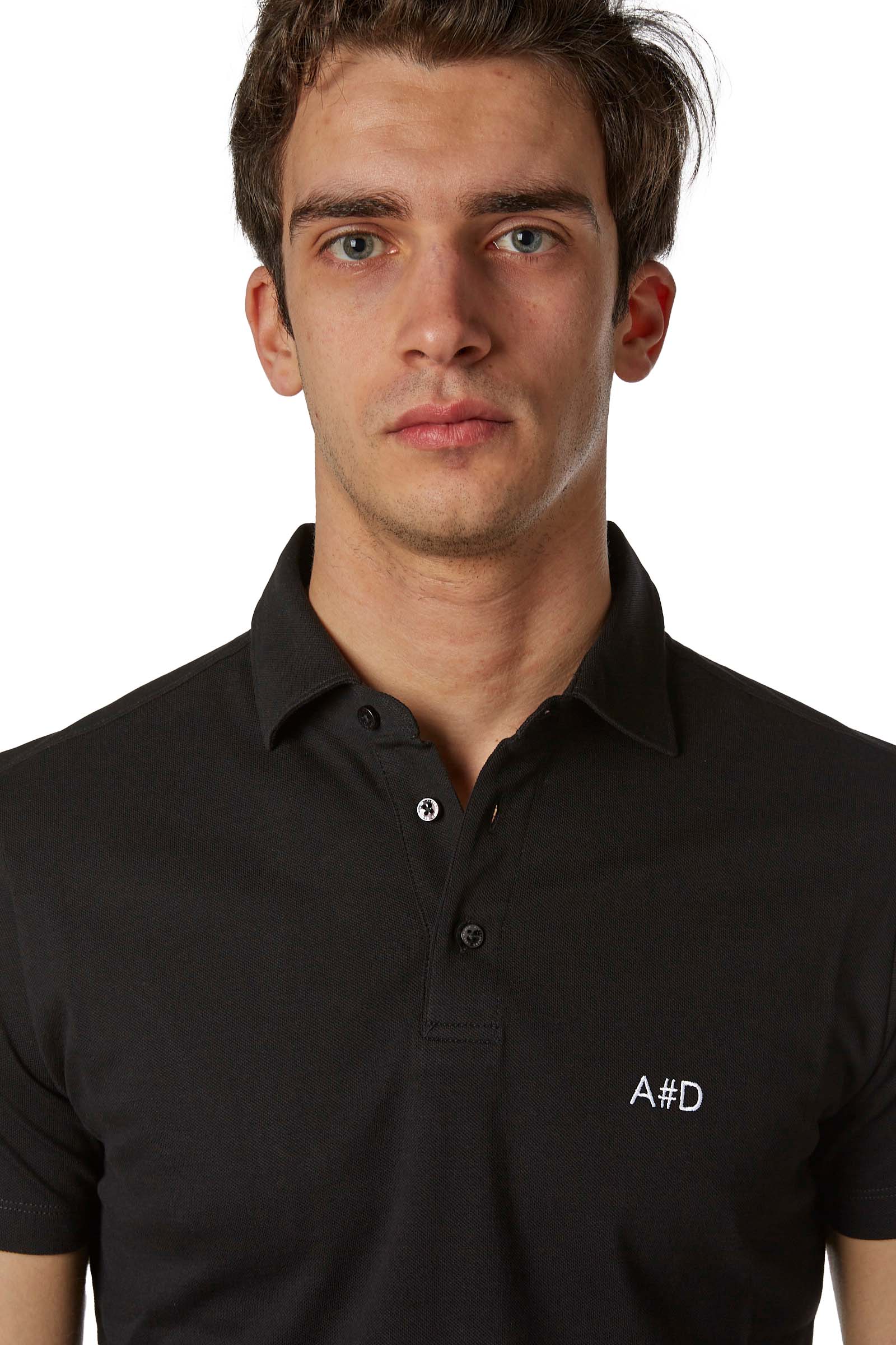 A. DELL'ACQUA POLO AD00074 R0000E 80 NERO UOMO