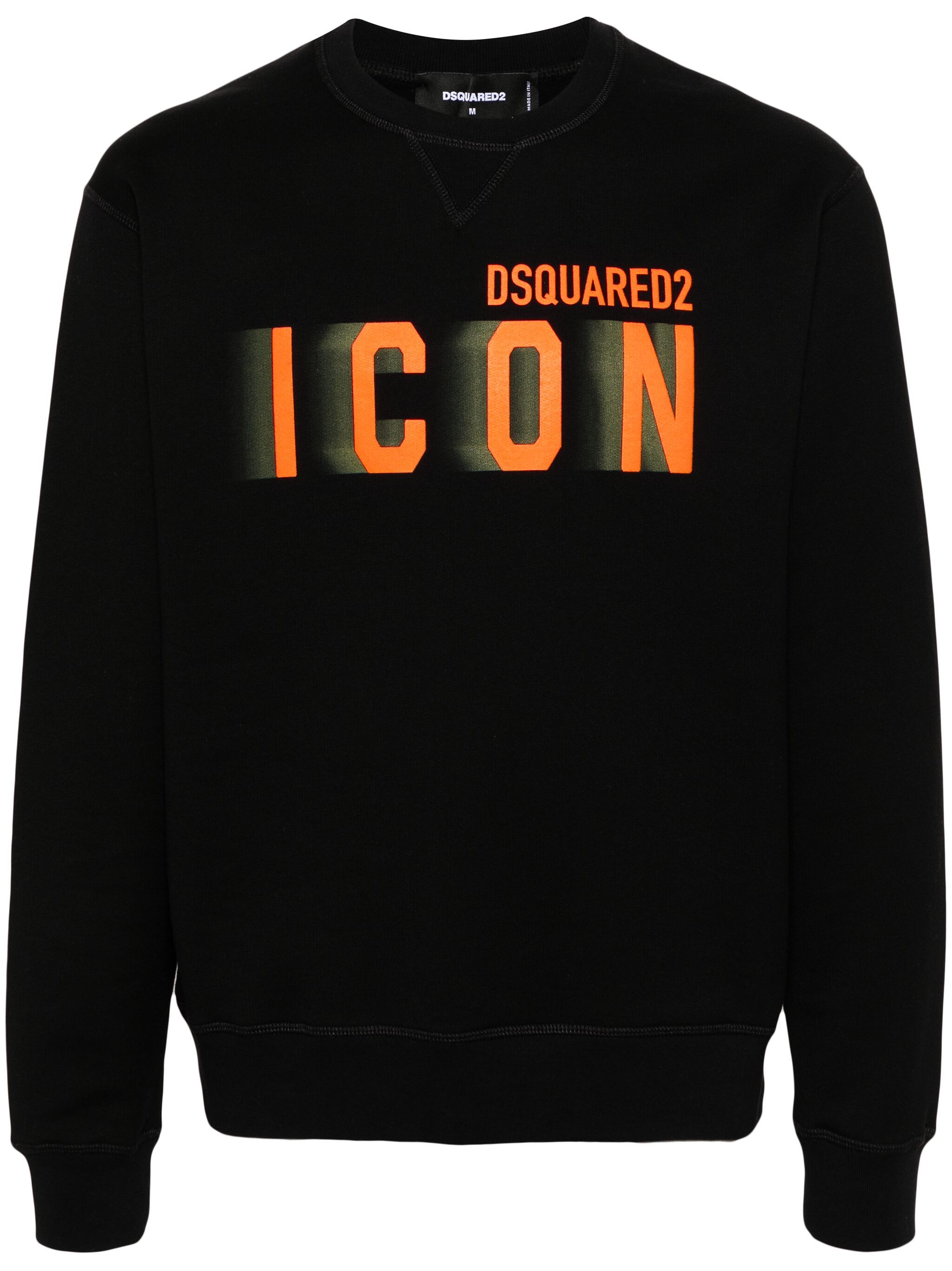 DSQUARED2 FELPA S74GU0111 S25516 972 NERO UOMO 