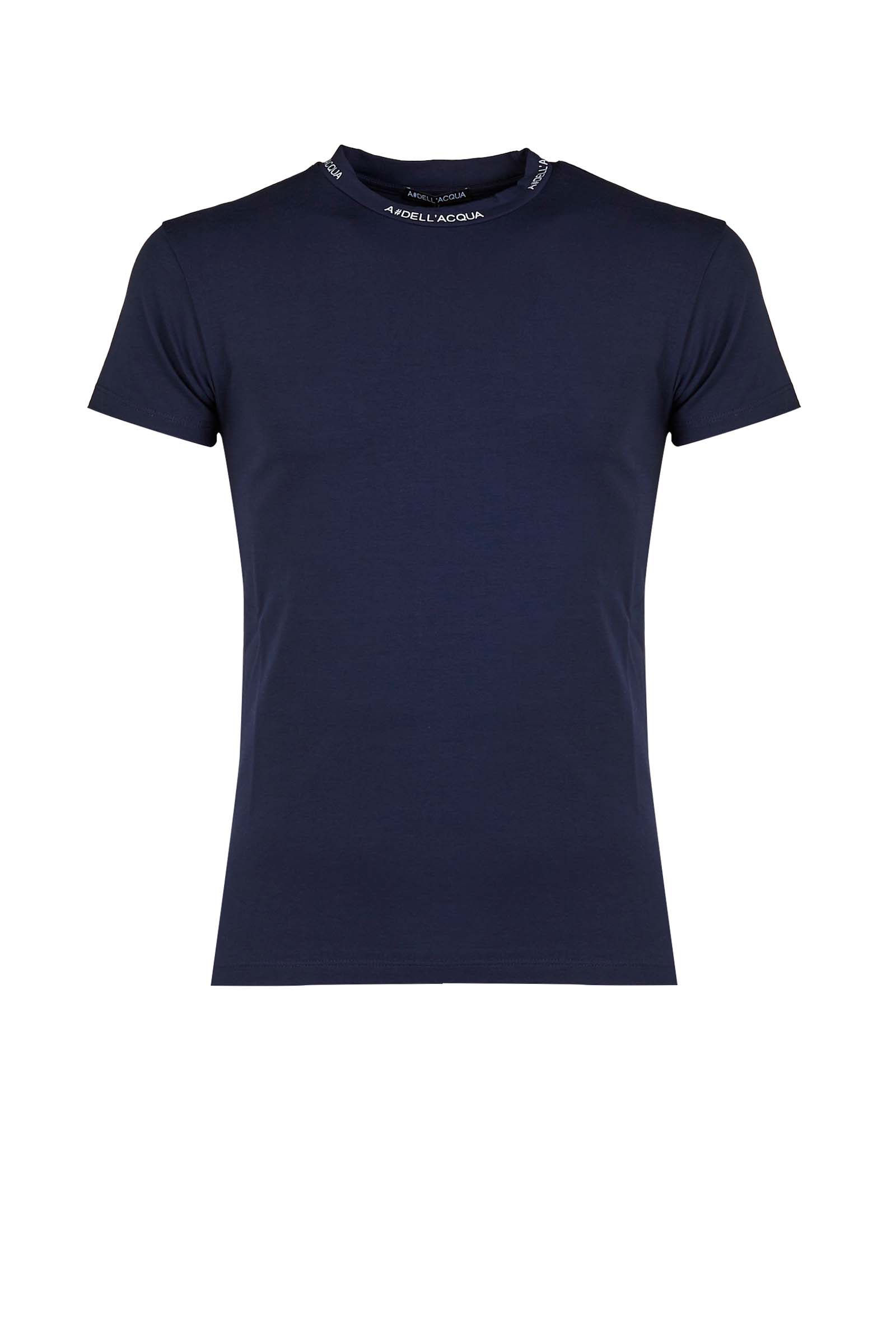 A. DELL'ACQUA T-SHIRT AD0542 M0234E 50 BLU UOMO