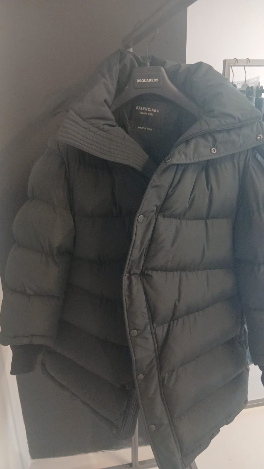 BALENCIAGA GIUBBOTTO 773218TYD36 1000 BLACK DONNA