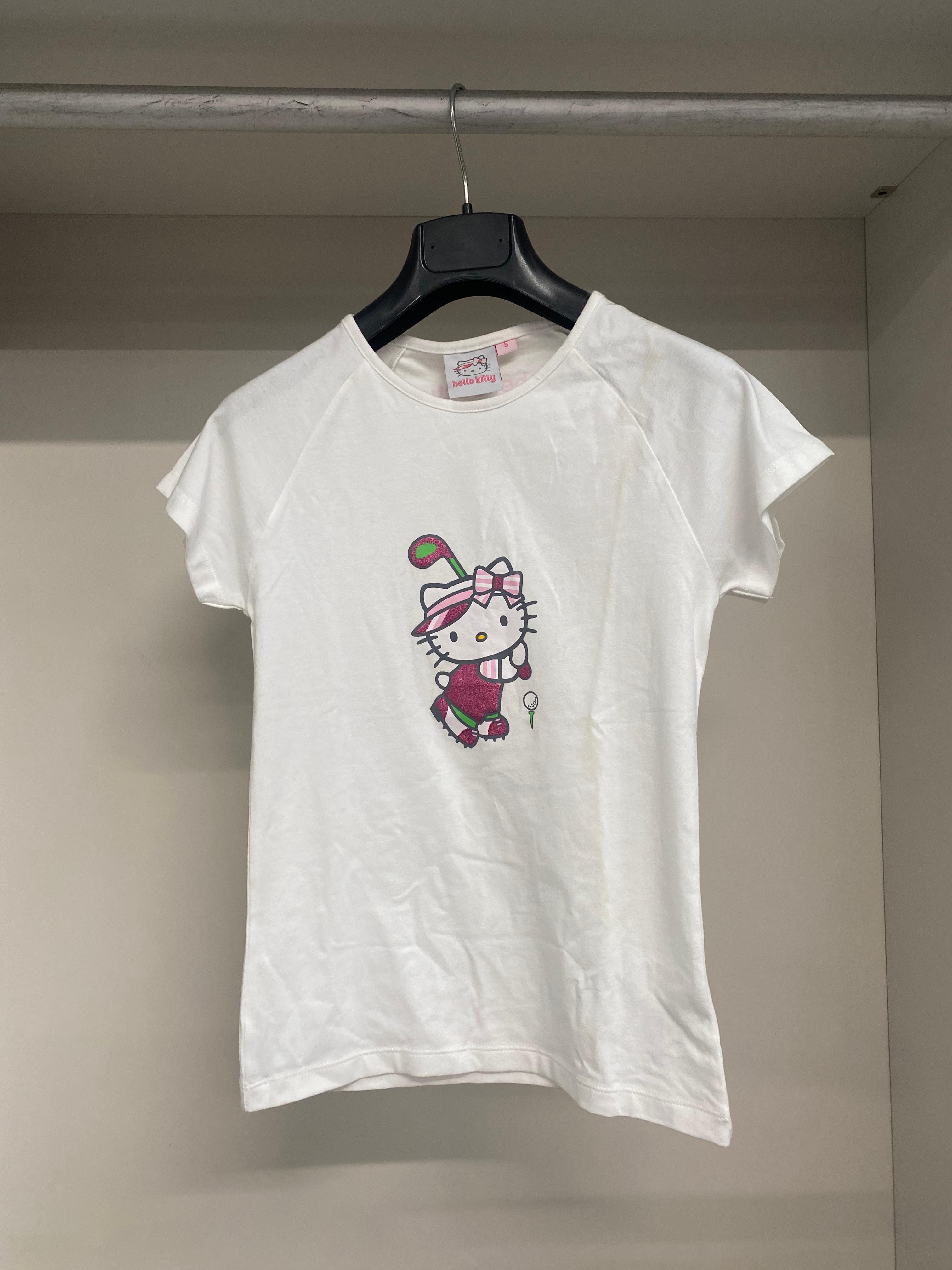 HELLO KITTY T-SHIRT GOLF BIMBA
