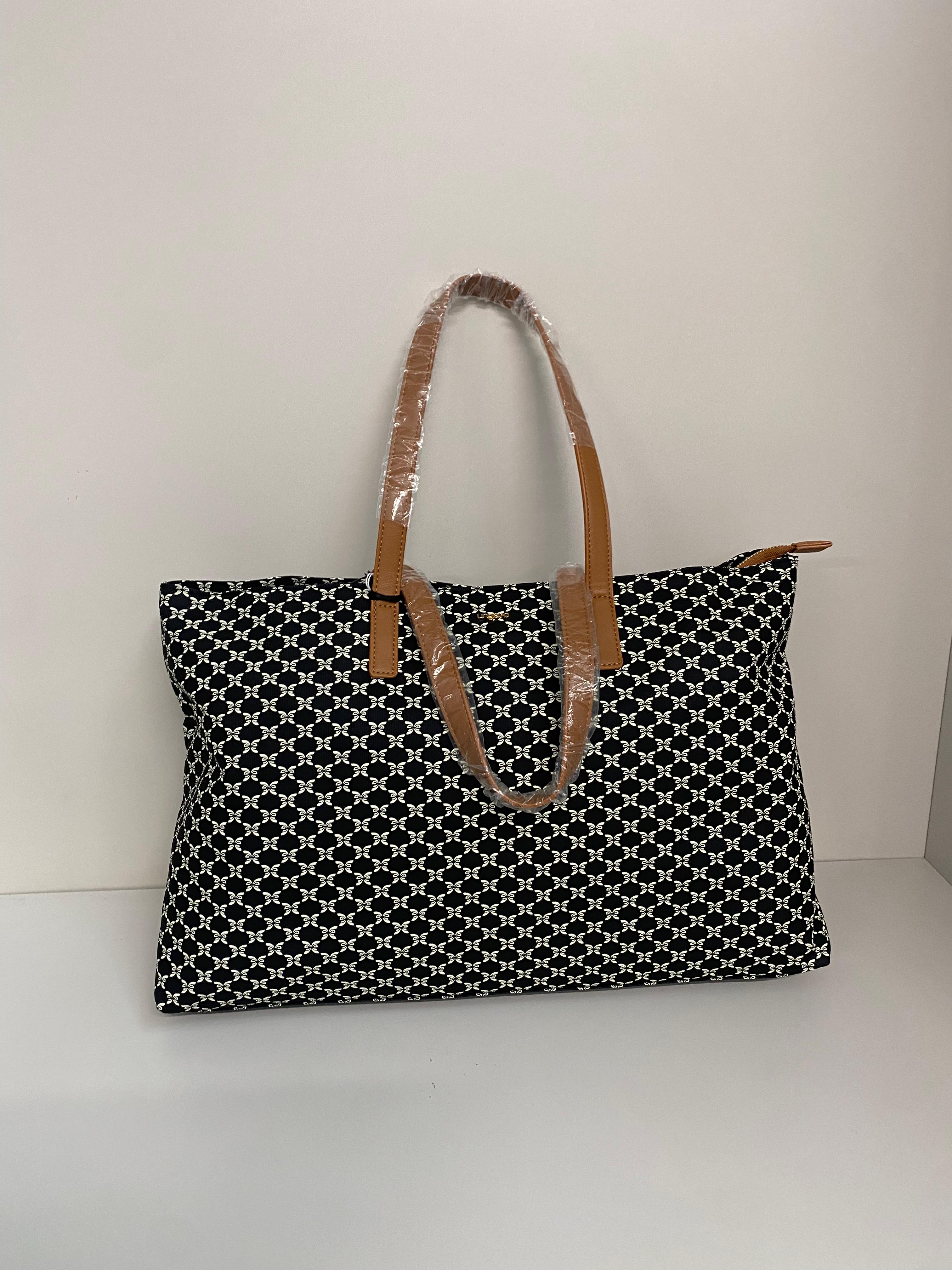 UNGARO BORSA O4EPWU490082S09 BLACK/WHITE/COGNAC DONNA 