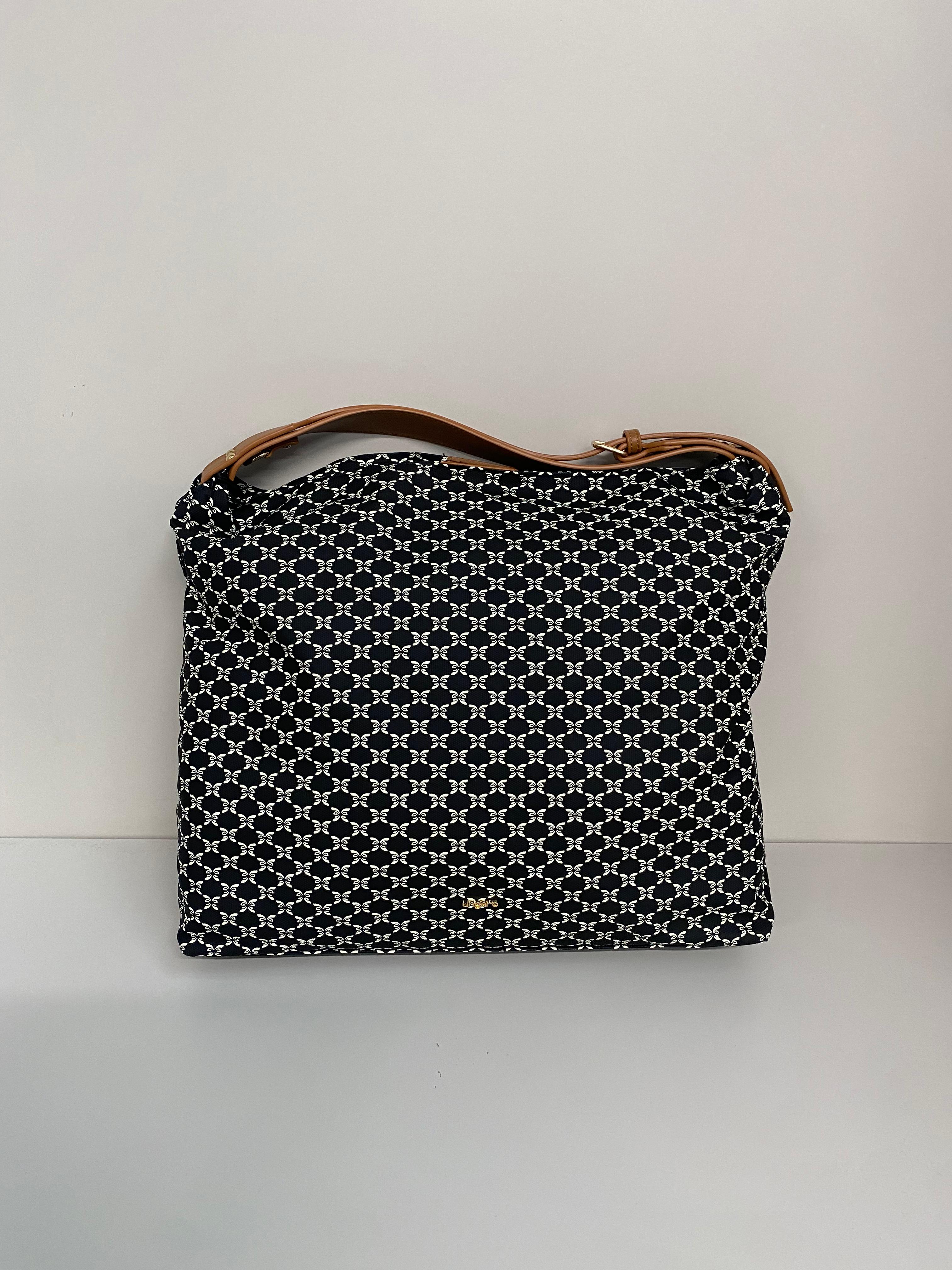UNGARO BORSA O4EPWU490062S09 BLACK/WHITE/COGNAC DONNA 