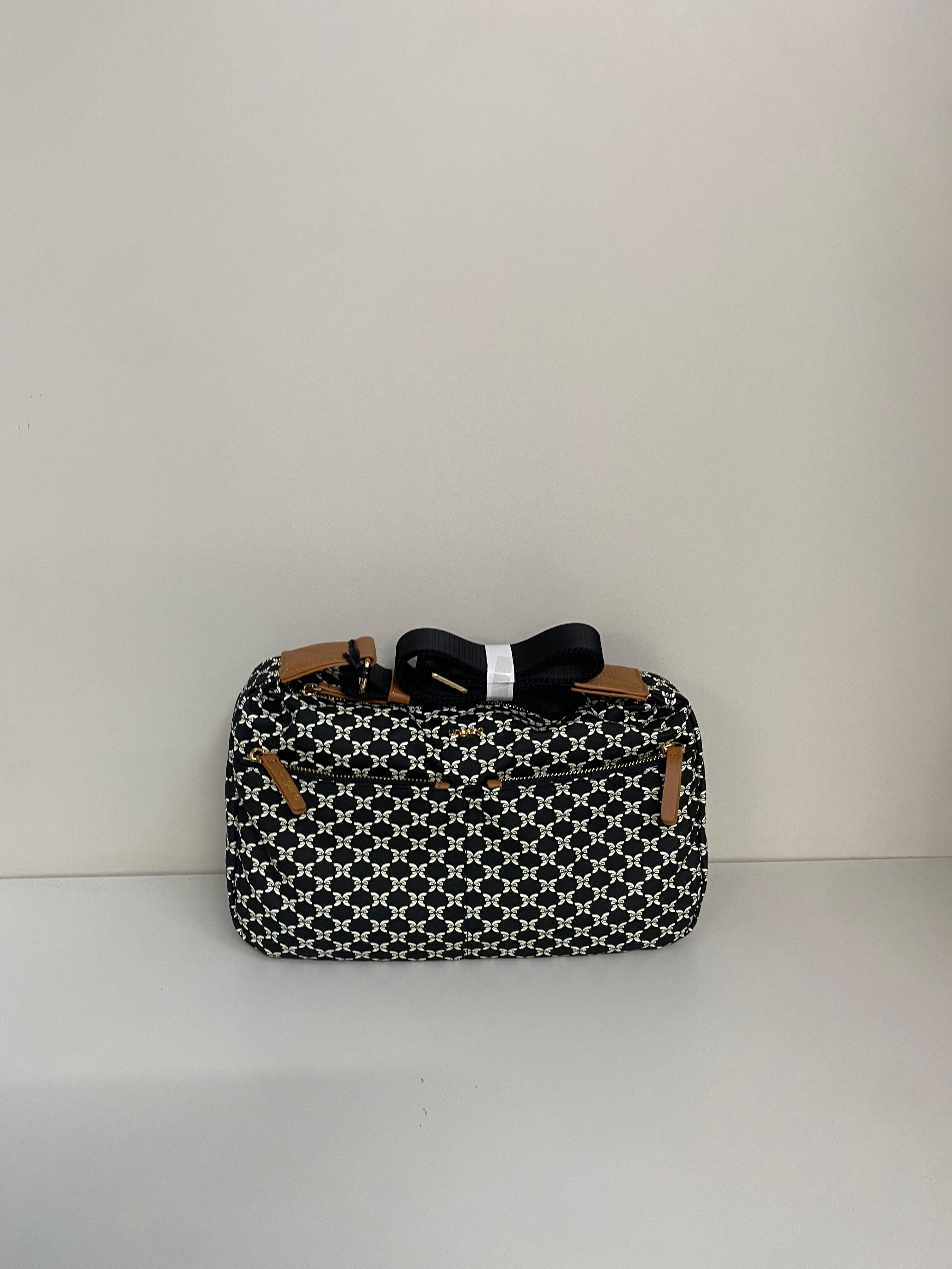 UNGARO BORSA O4EPWU490032S09 BLACK/WHITE/COGNAC DONNA 