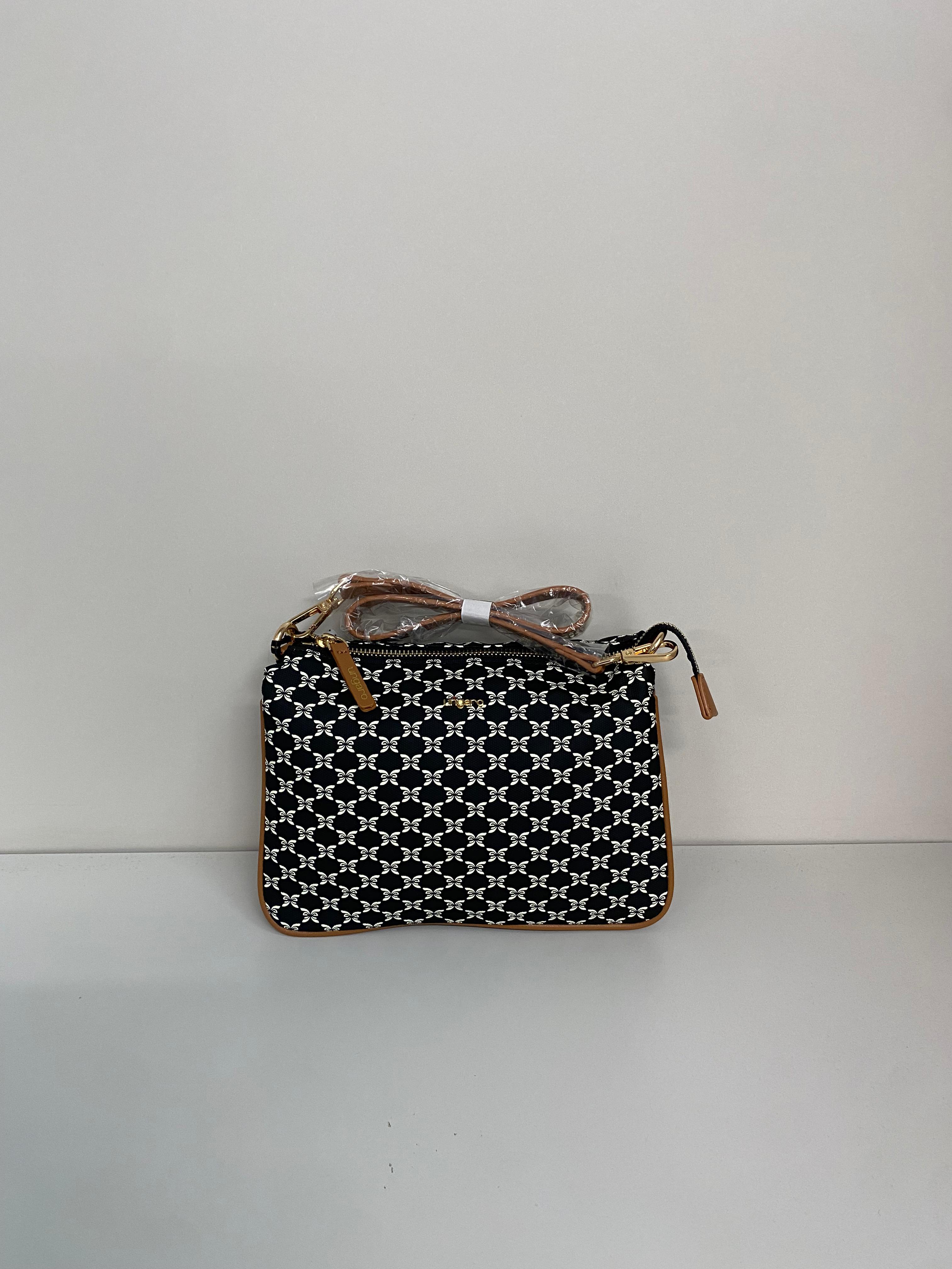 UNGARO BORSA O4EPWU490022S09 BLACK/WHITE/COGNAC DONNA 