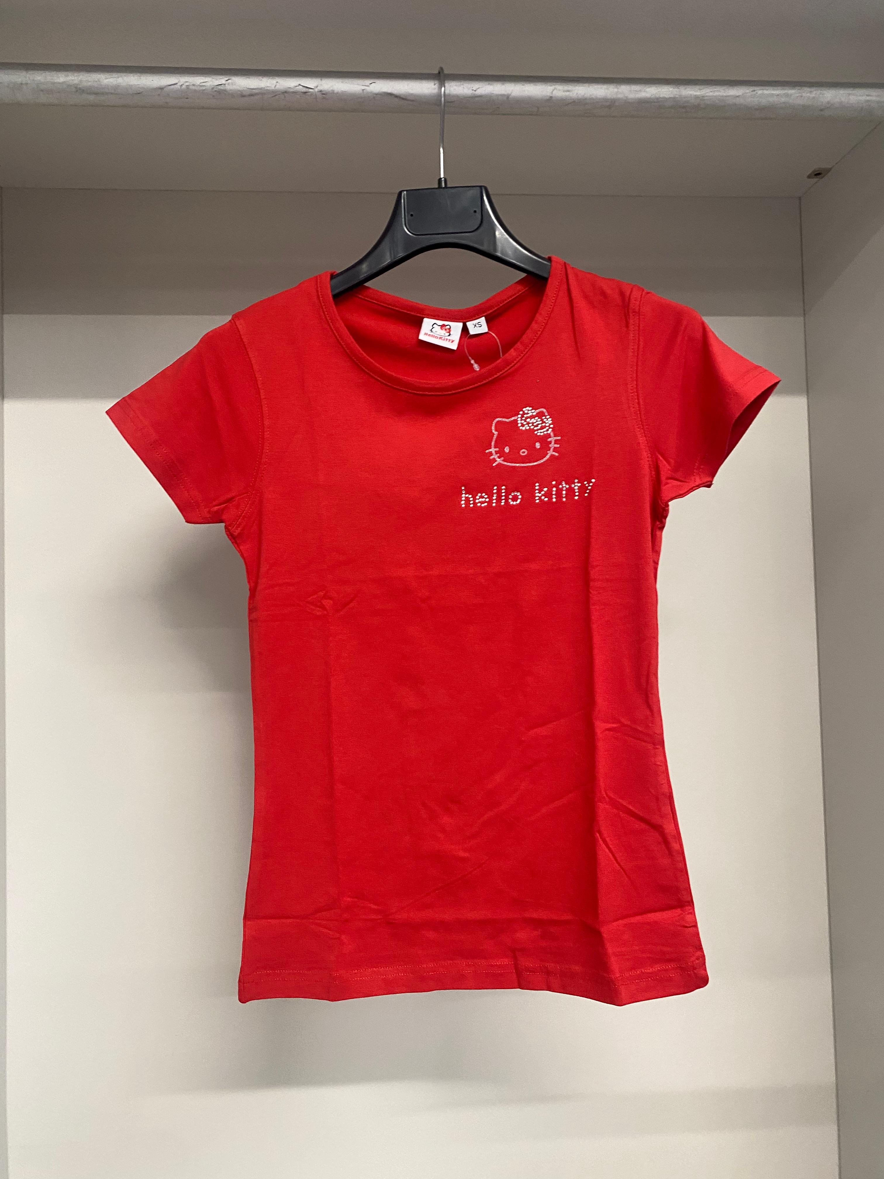 HELLO KITTY T-SHIRT 8493 RED 