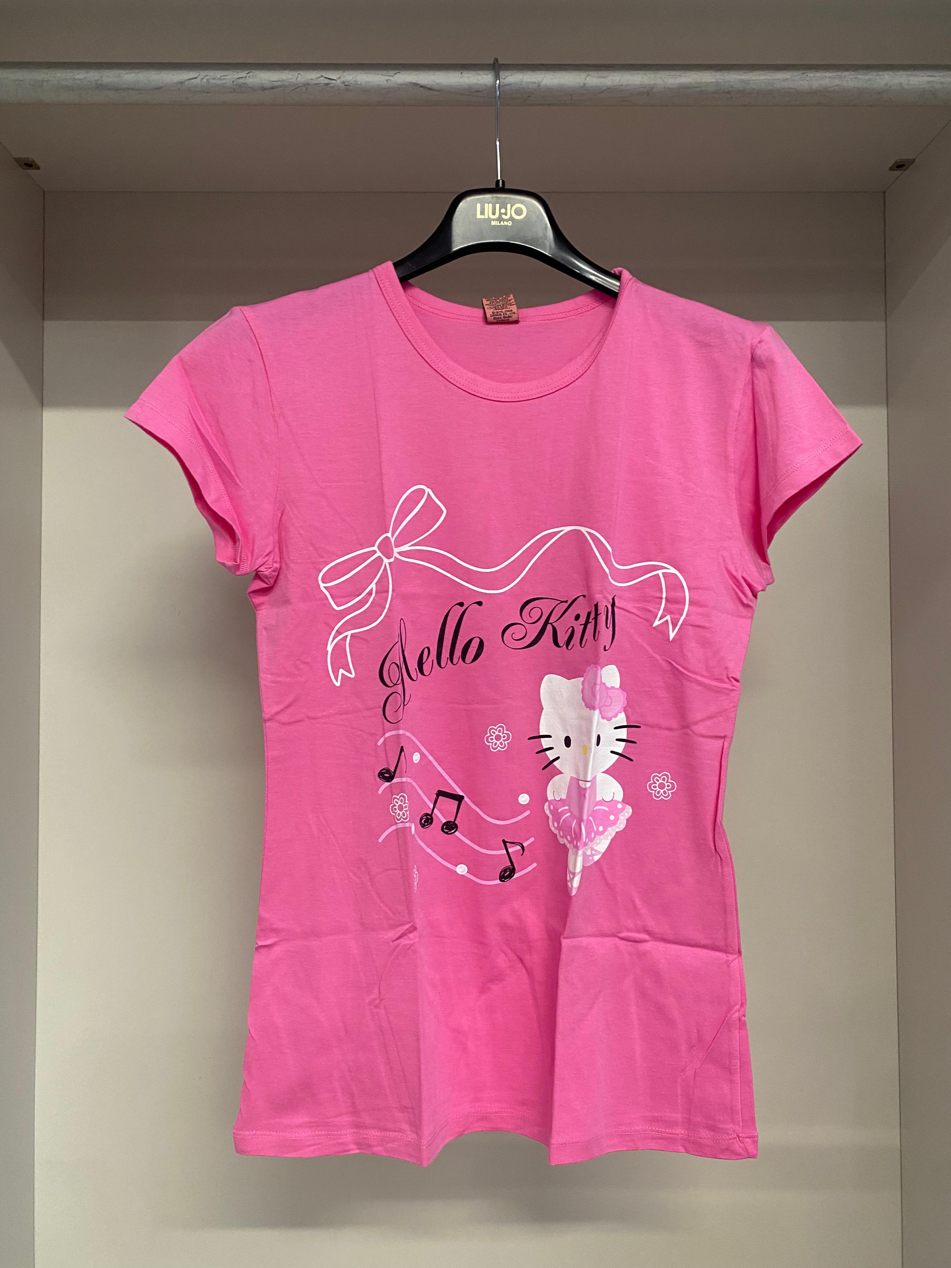HELLO KITTY T-SHIRT 35688-3 PINK 