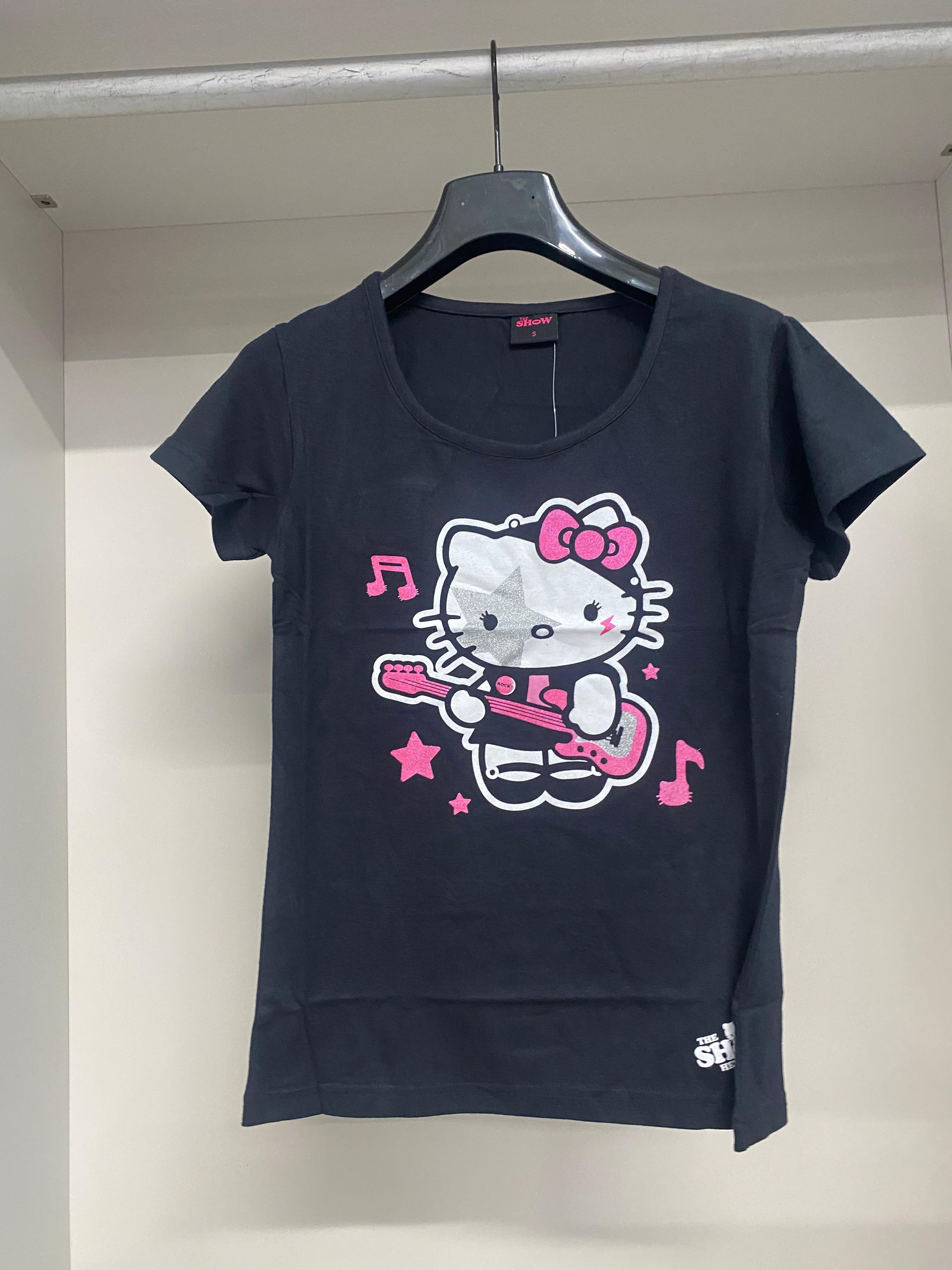 HELLO KITTY T-SHIRT HK 2394 BLACK