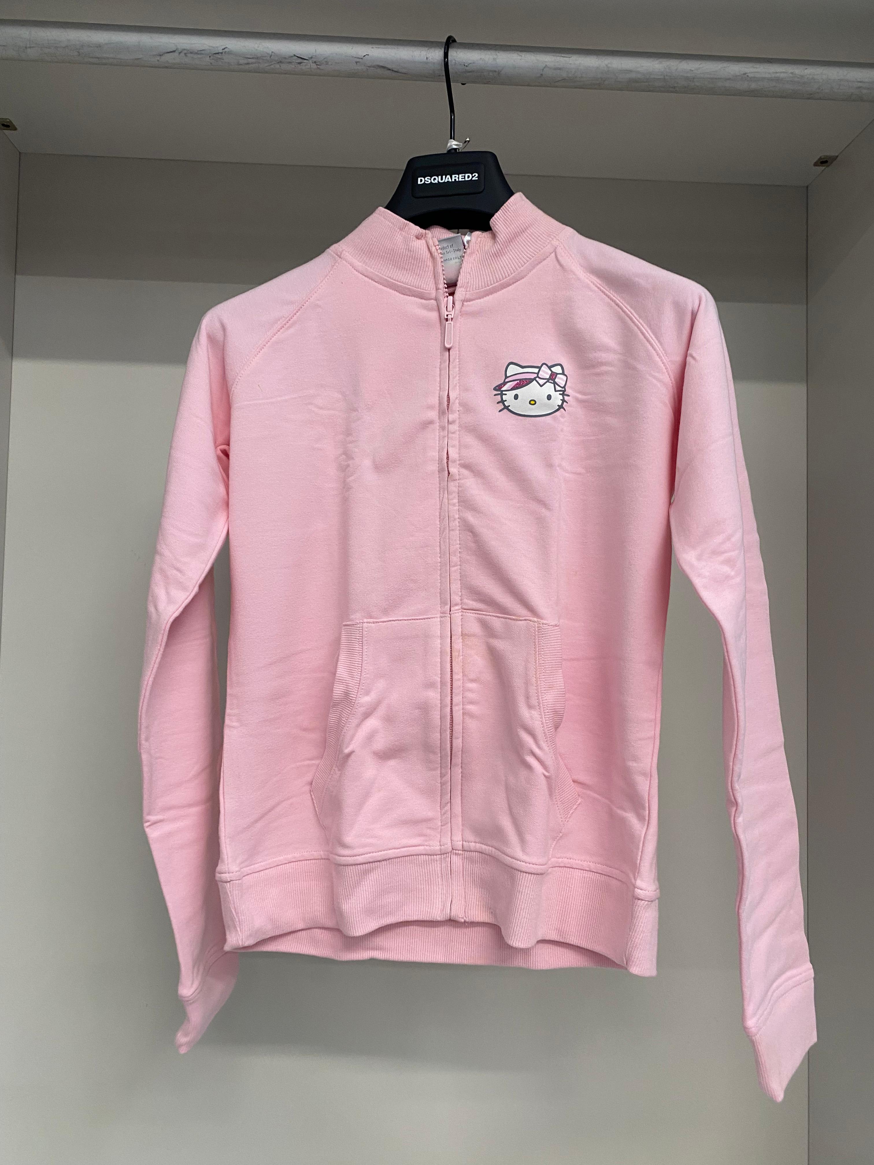HELLO KITTY FELPA EQ5632 BIANCA-ROSA 