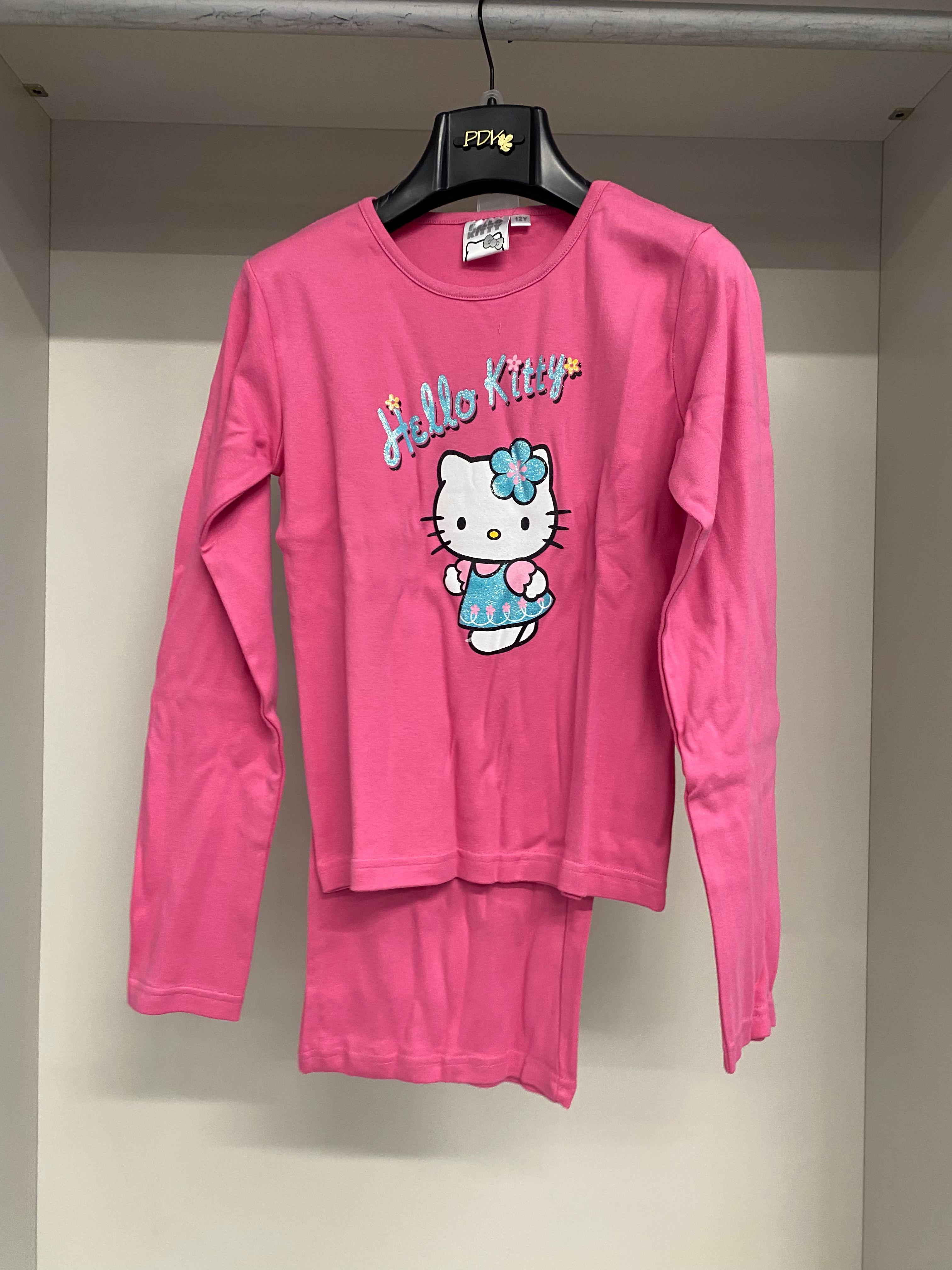 HELLO KITTY PIGIAMA PG 402 FUCSIA 