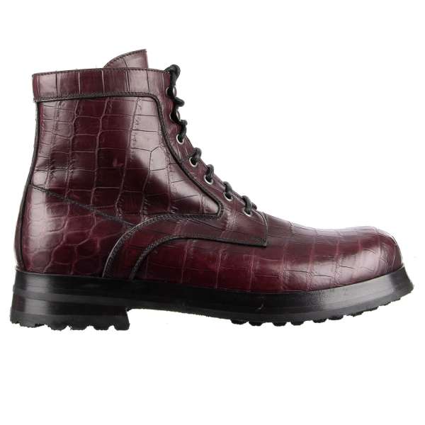 DOLCE&GABBANA SCARPE CA6804 A2354 80308 BORDEAUX