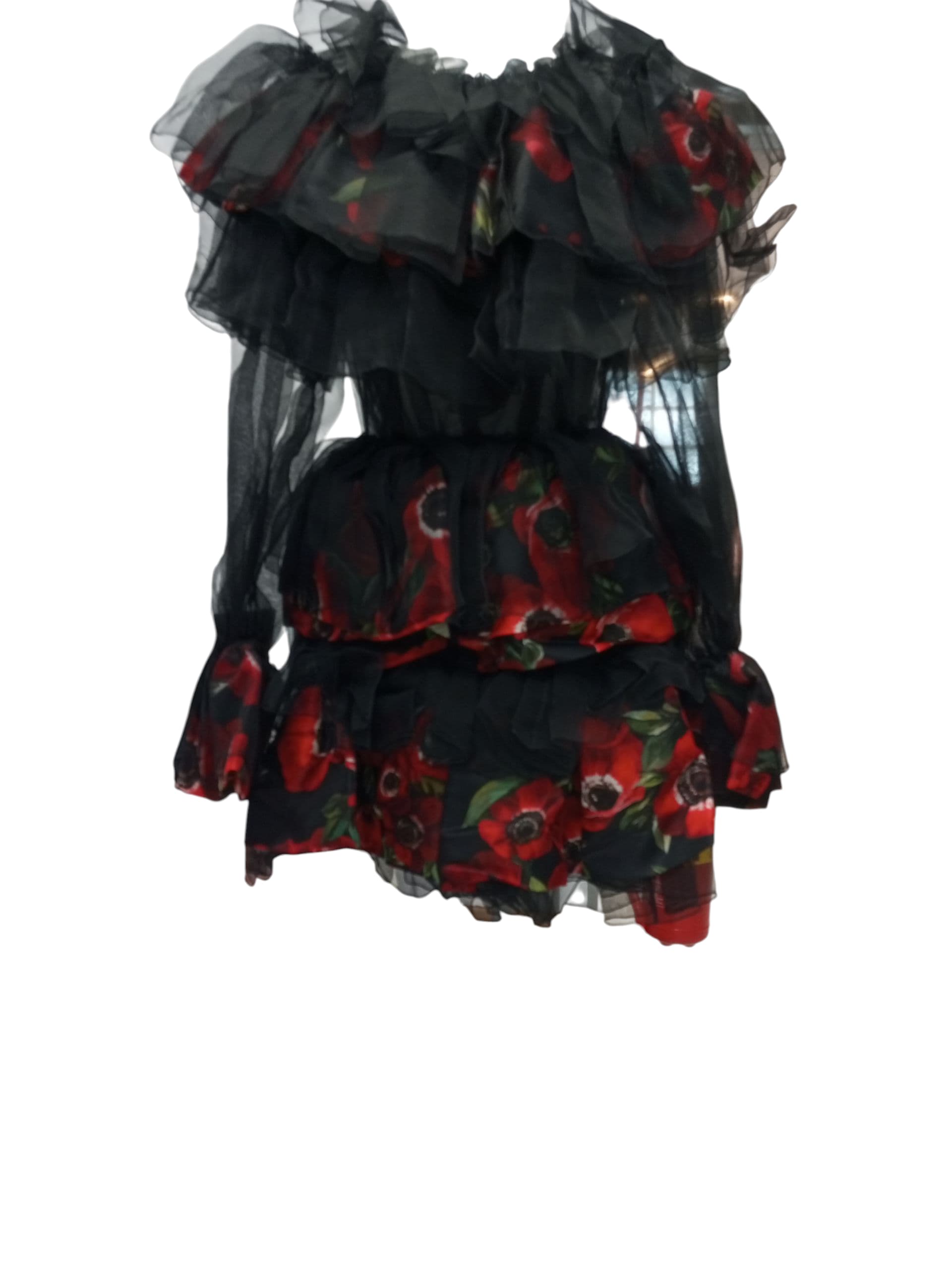 DOLCE&GABBANA ABITO F6E0YT FL1BY N0000 NERO