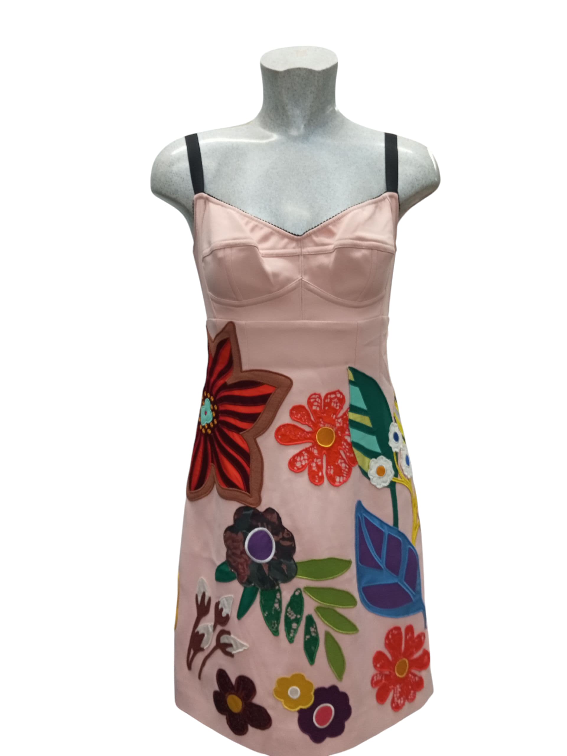 DOLCE&GABBANA ABITO F6Q2ZZ FURDV F2528 ROSA POLVERE DONNA