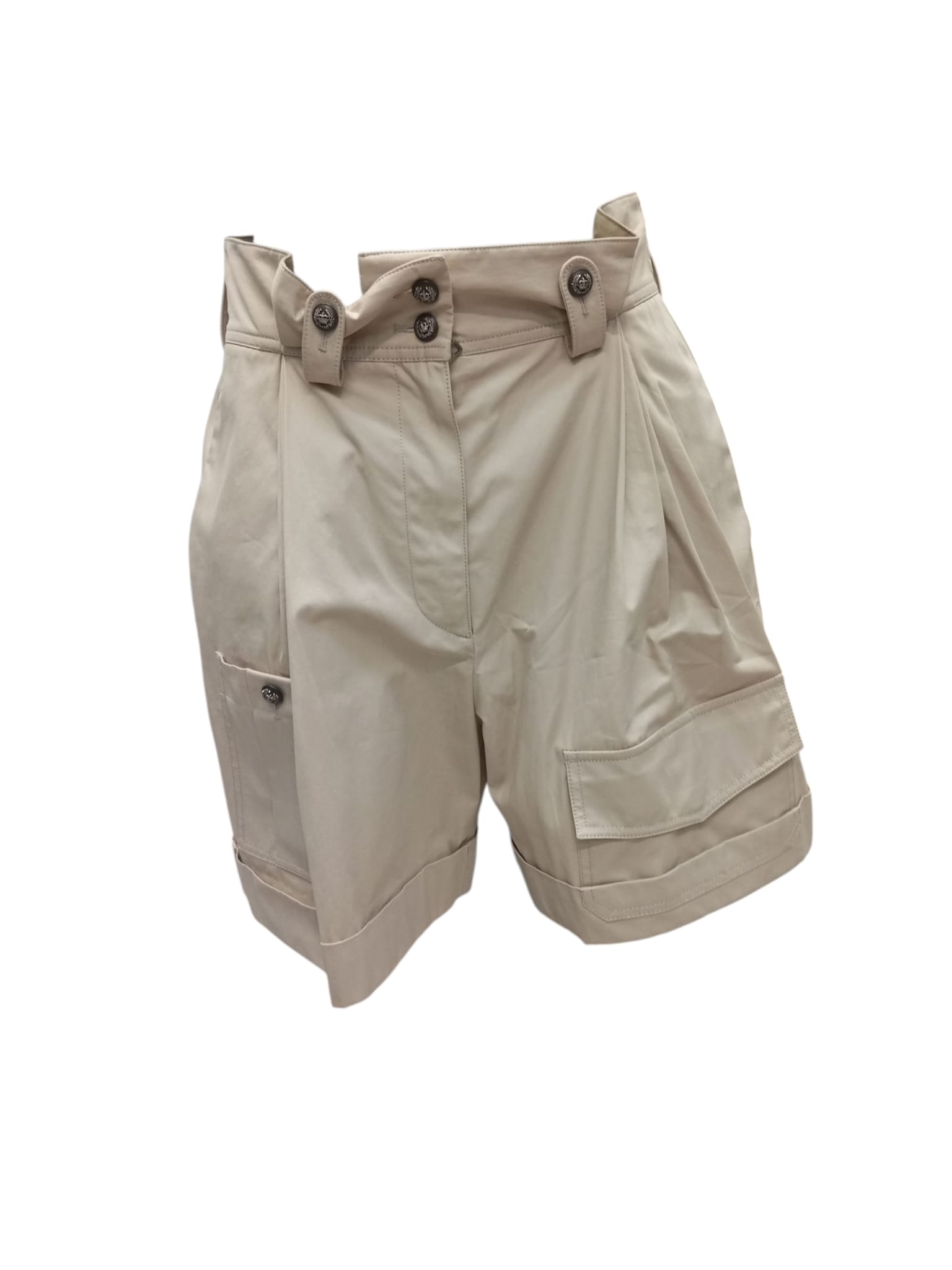 DOLCE&GABBANA SHORTS FTBRTT FU6WE M0131 BEIGE DONNA