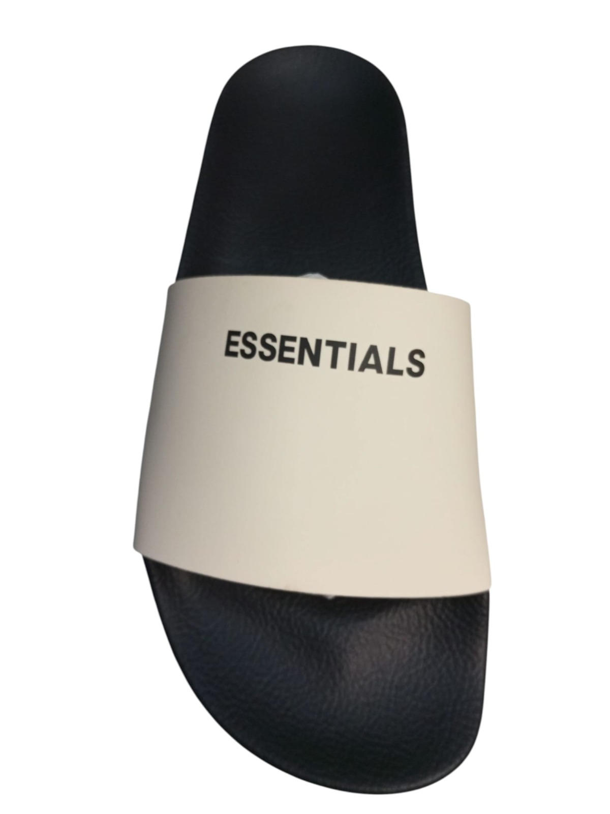 ESSENTIALS FEAR OF GOD CIABATTE BLACK - CREAM