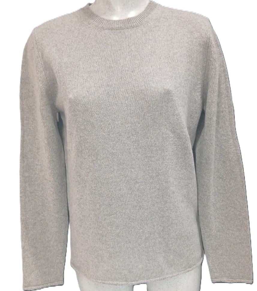 KAROL MAGLIERIA CASHMERE GIROCOLLO AI2526 GRIGIO DONNA